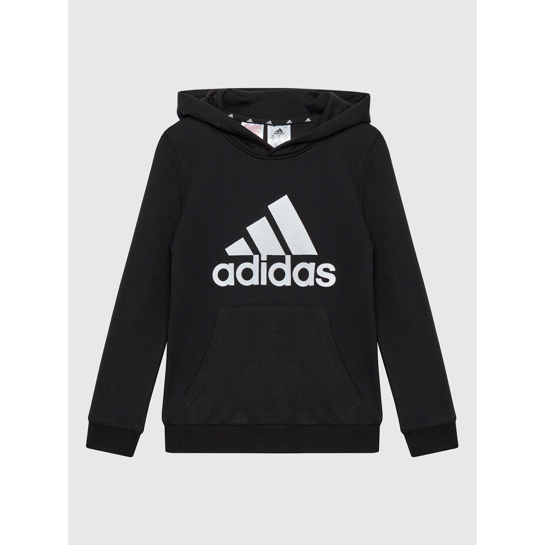 adidas Суитшърт Essentials GN4027 Черен Regular Fit - Pepit.bg