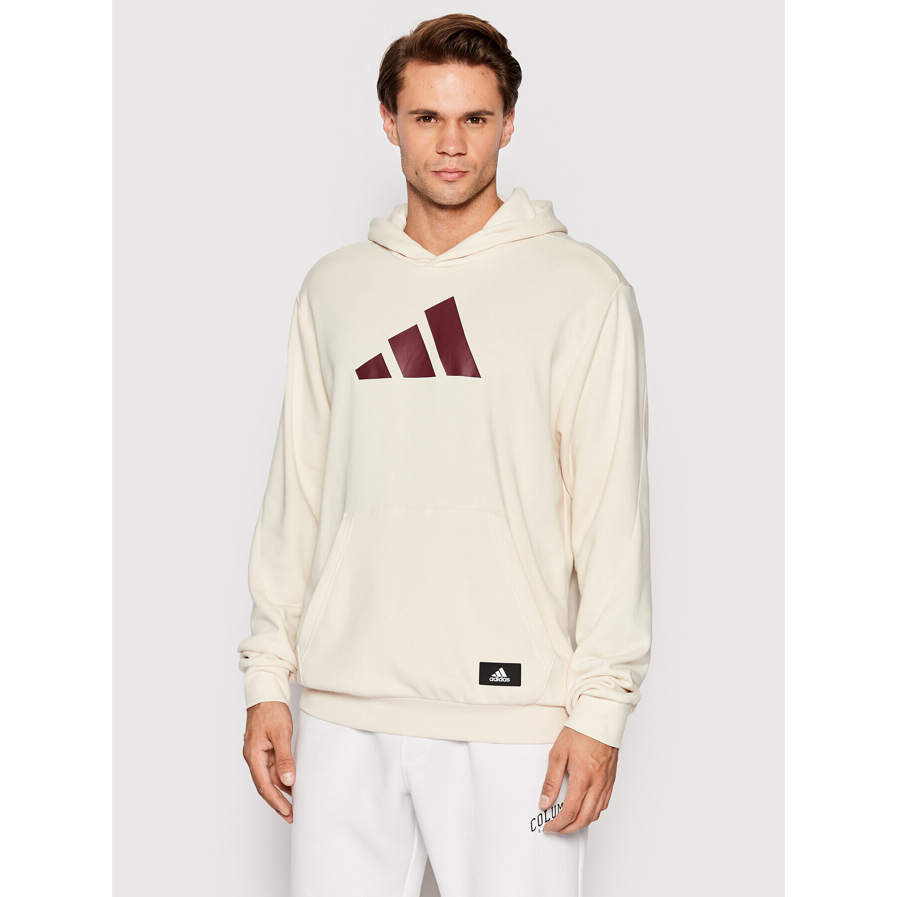 adidas Performance Суитшърт Future Icons HA1411 Бежов Regular Fit - Pepit.bg