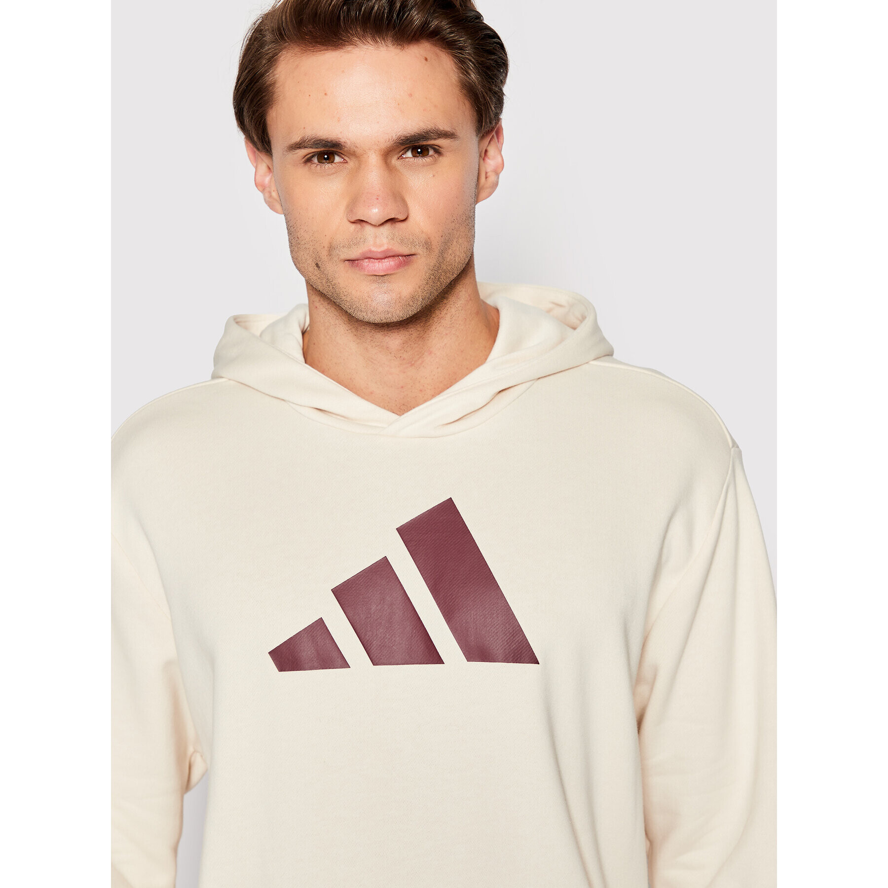 adidas Performance Суитшърт Future Icons HA1411 Бежов Regular Fit - Pepit.bg