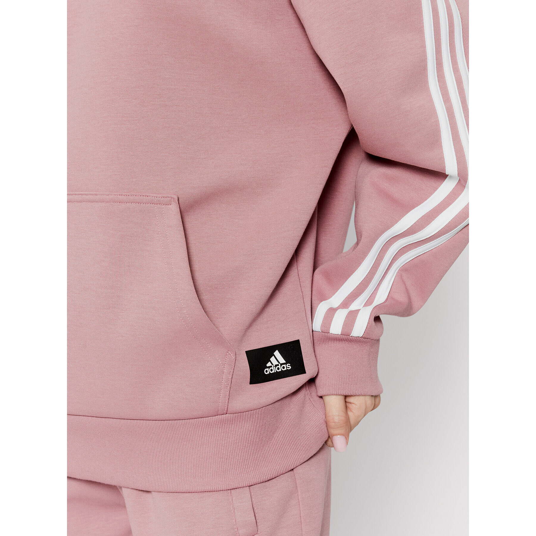 adidas Performance Суитшърт Future Icons HD9002 Розов Loose Fit - Pepit.bg