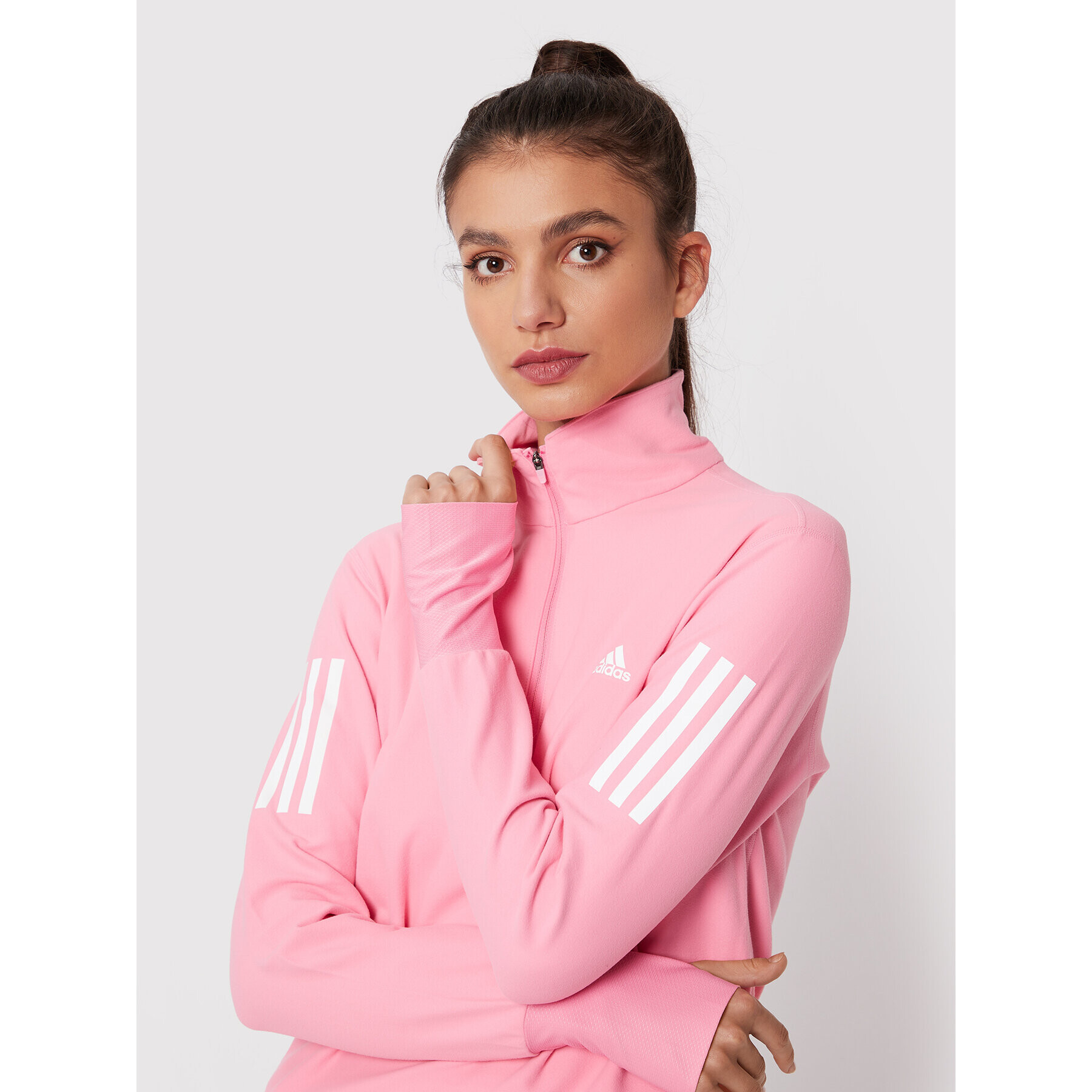 adidas Суитшърт HL1460 Розов Regular Fit - Pepit.bg