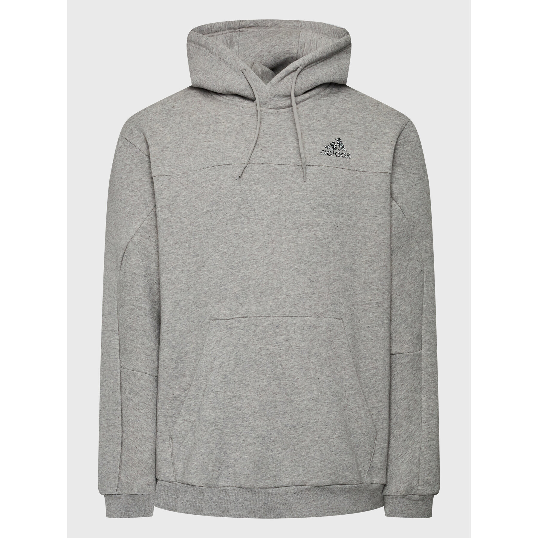 adidas Суитшърт Stadium Fleece Badge Of Sport HC5869 Сив Regular Fit - Pepit.bg