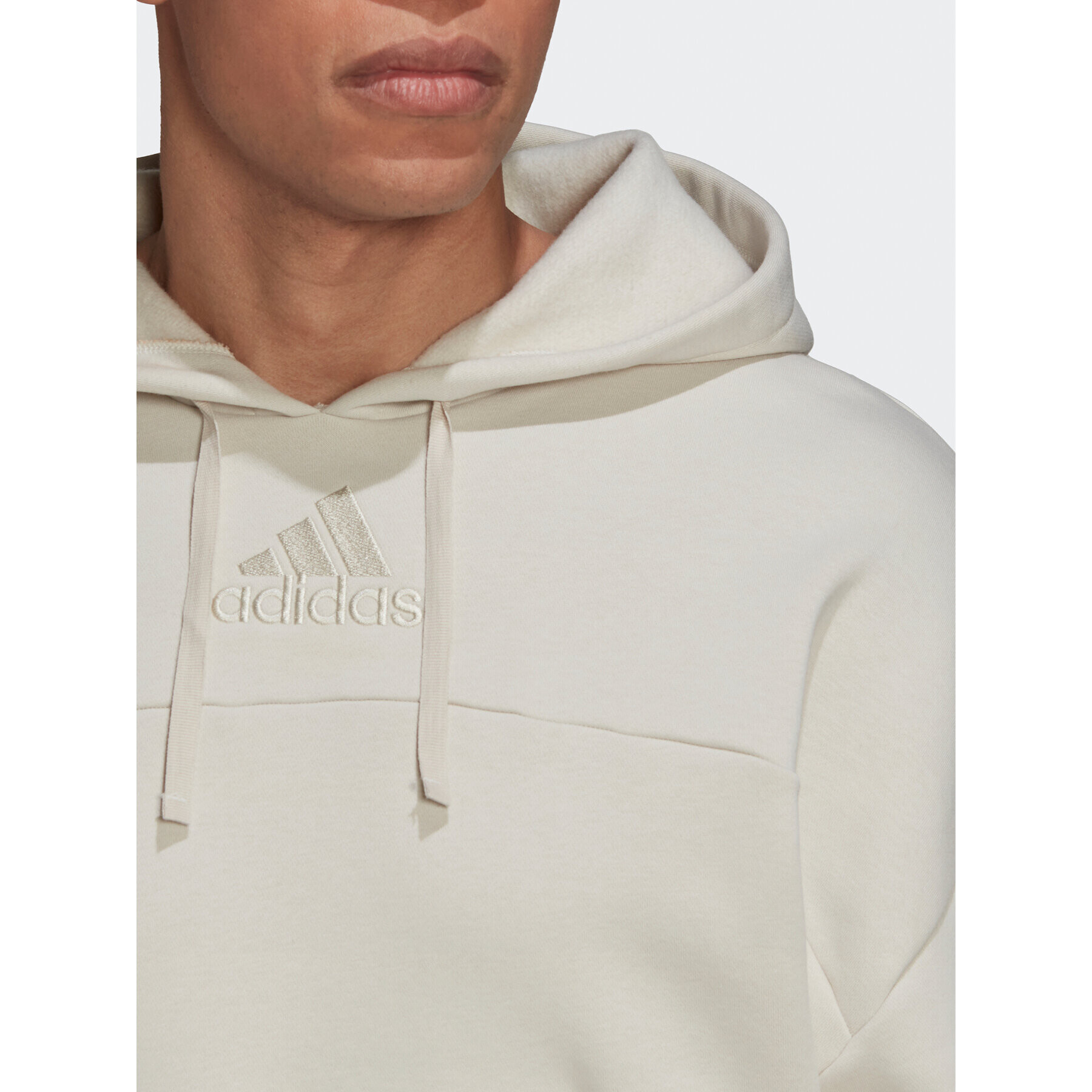 adidas Суитшърт Studio Lounge HC5881 Бежов Regular Fit - Pepit.bg
