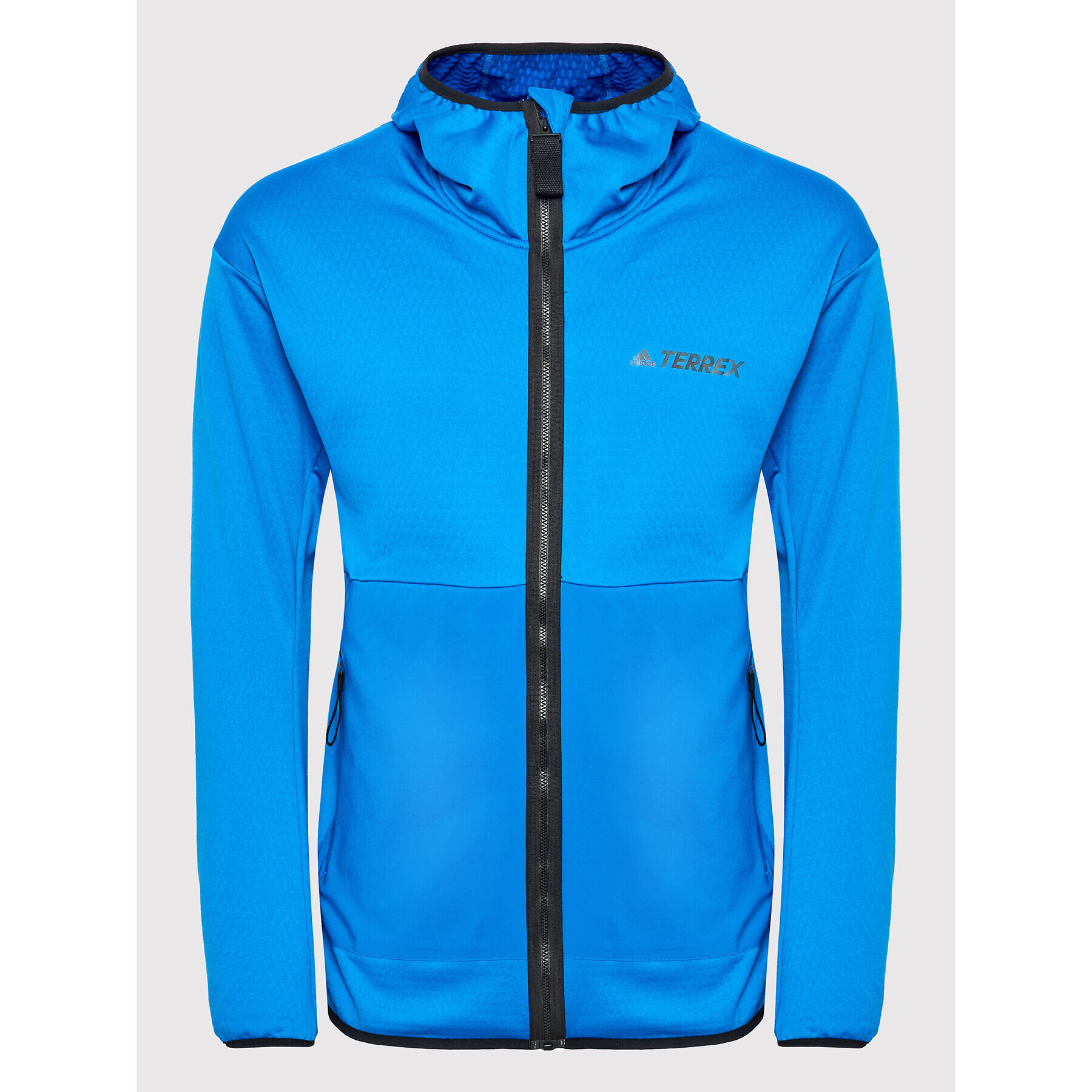 adidas Суитшърт Terrex Tech Fleece Lite H51489 Син Regular Fit - Pepit.bg