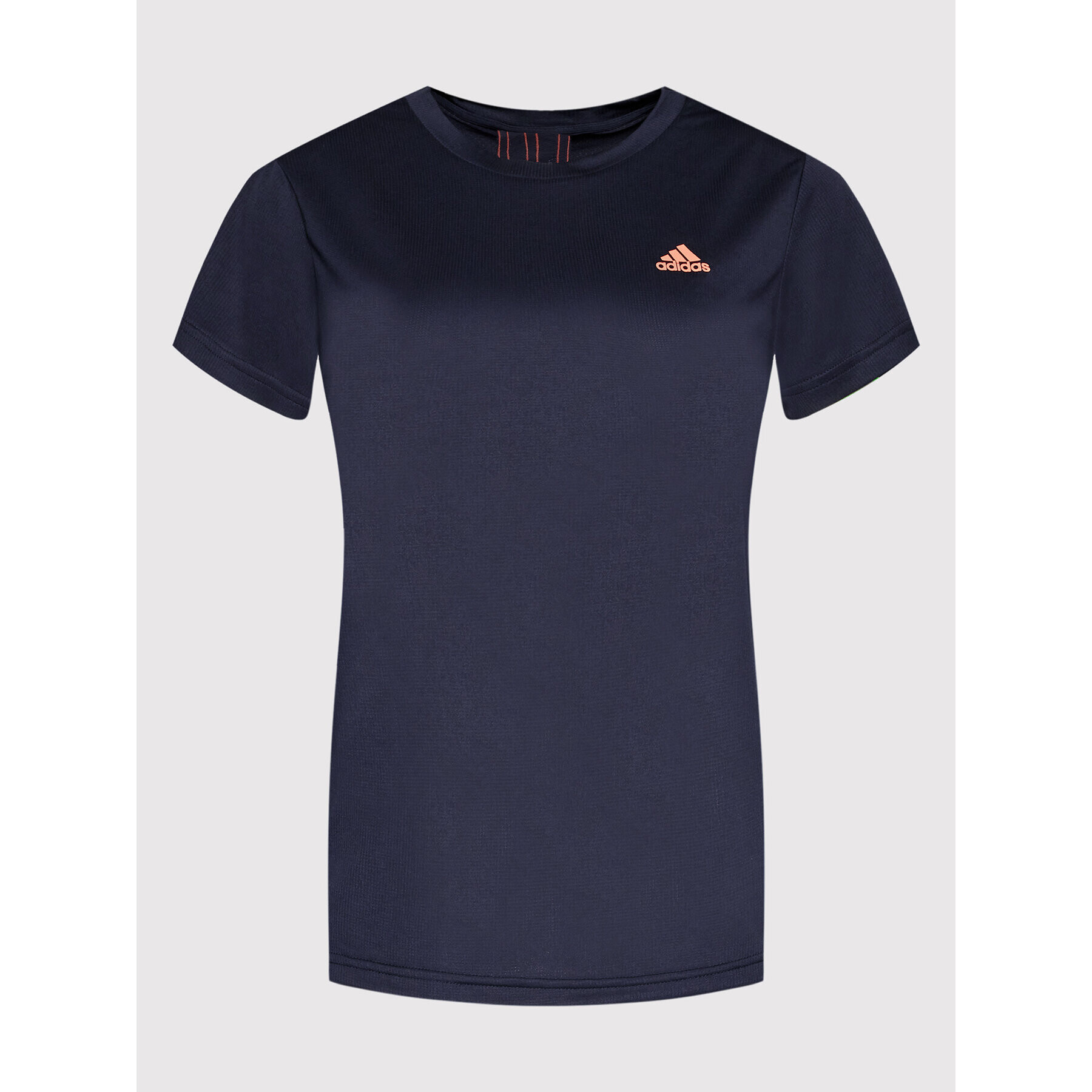 adidas Тениска от техническо трико Designed 2 Move 3-Stripes HD9377 Тъмносин Regular Fit - Pepit.bg