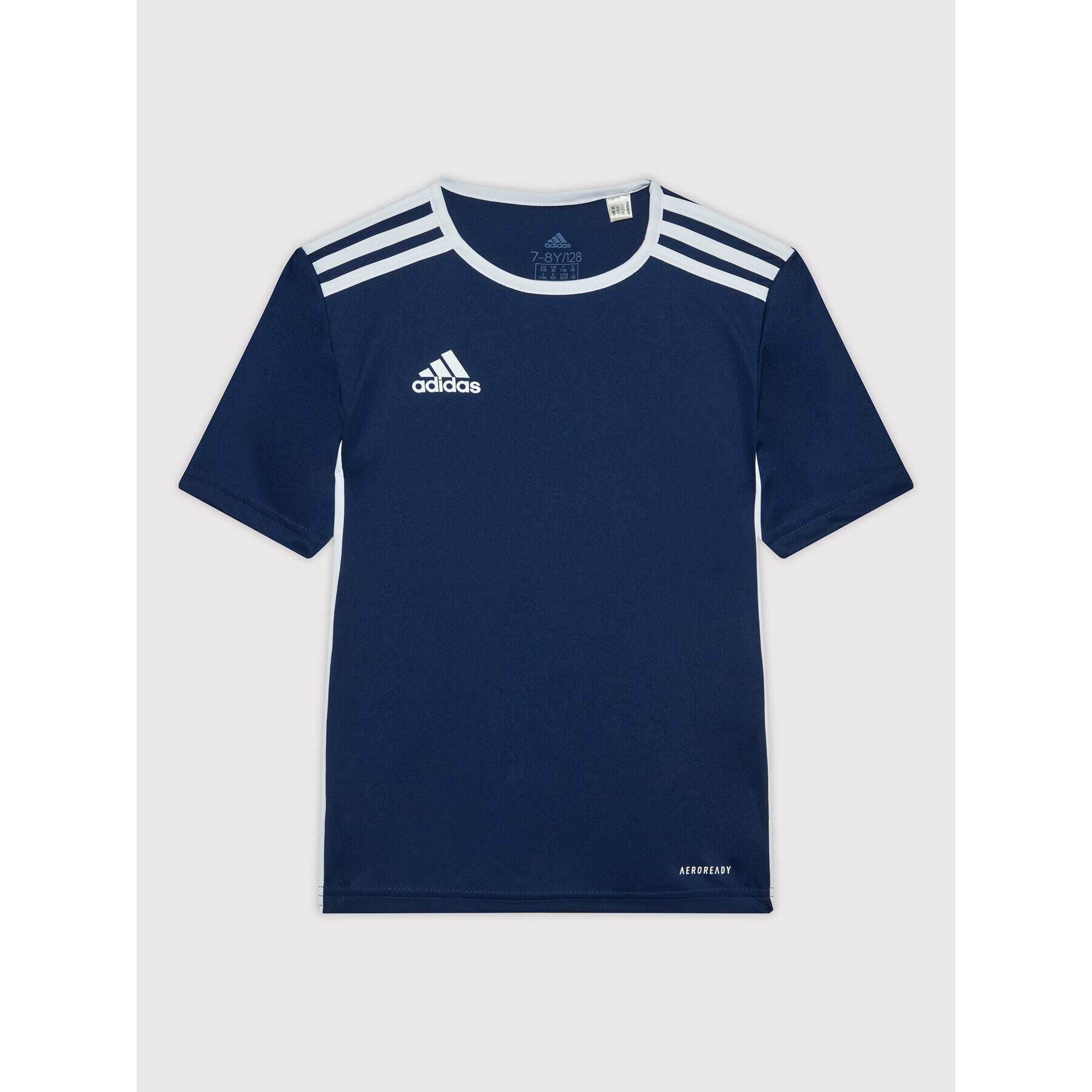 adidas Тениска от техническо трико Entrada CF1047 Тъмносин Regular Fit - Pepit.bg