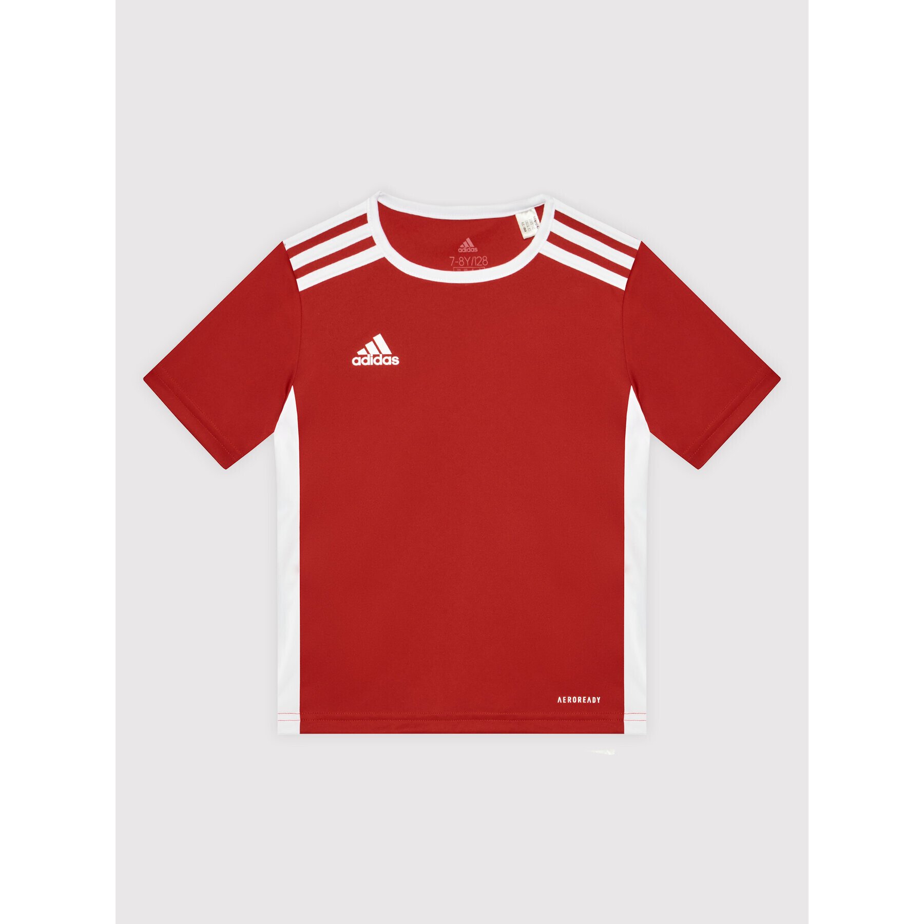 adidas Тениска от техническо трико Entrada CF1050 Червен Regular Fit - Pepit.bg