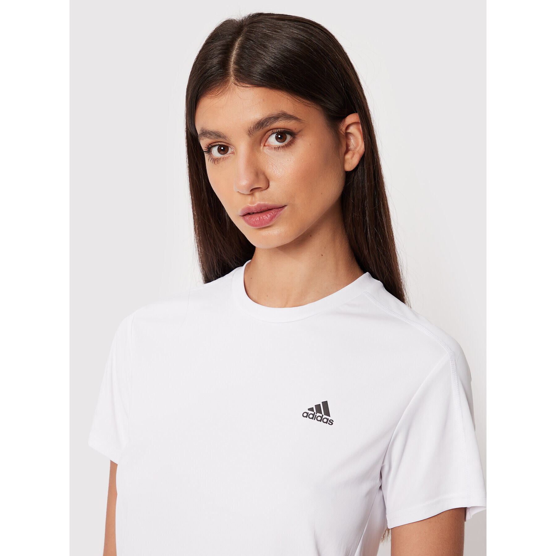 adidas Performance Тениска от техническо трико Run It HL1454 Бял Regular Fit - Pepit.bg