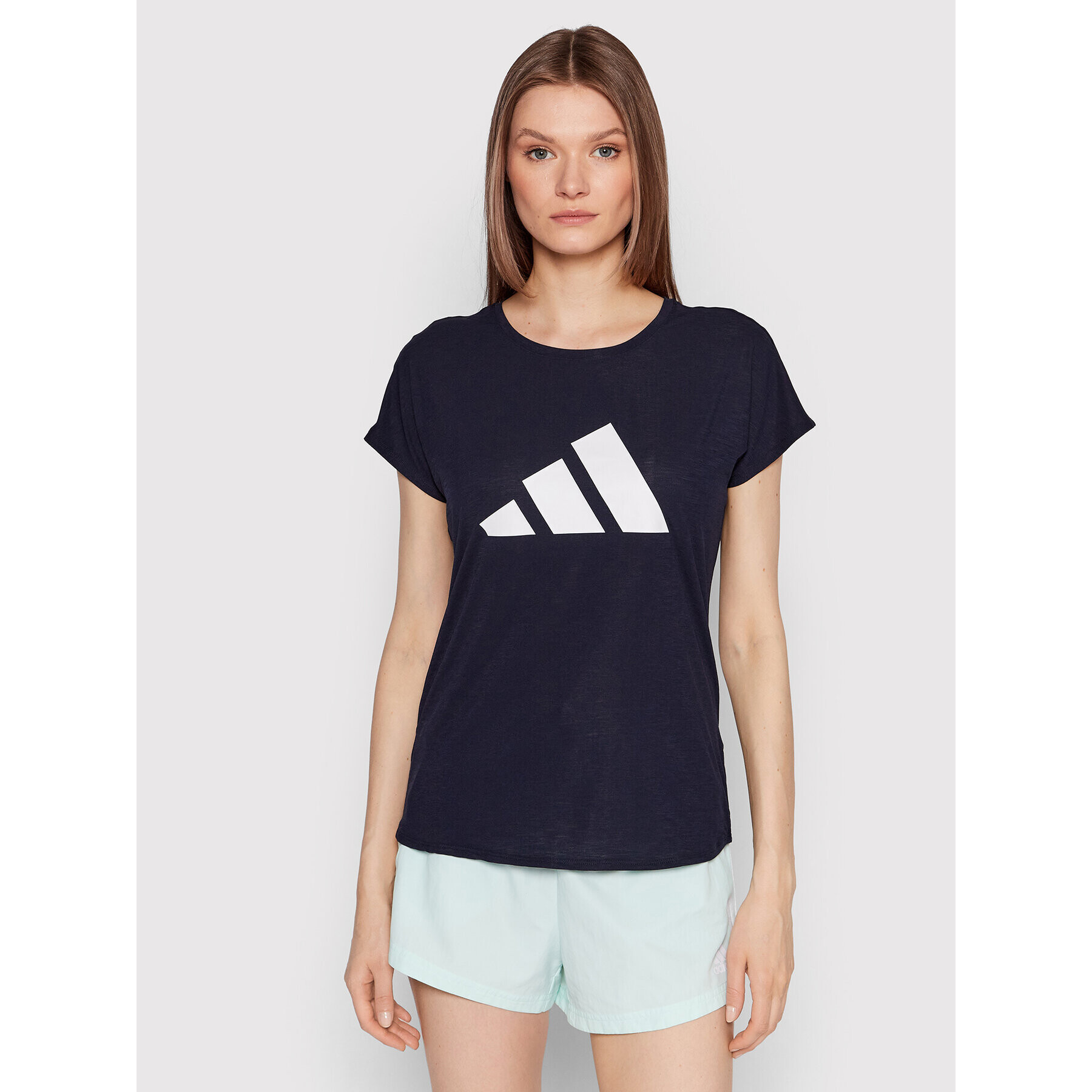 adidas Тишърт 3-Stripes HG3115 Тъмносин Regular Fit - Pepit.bg