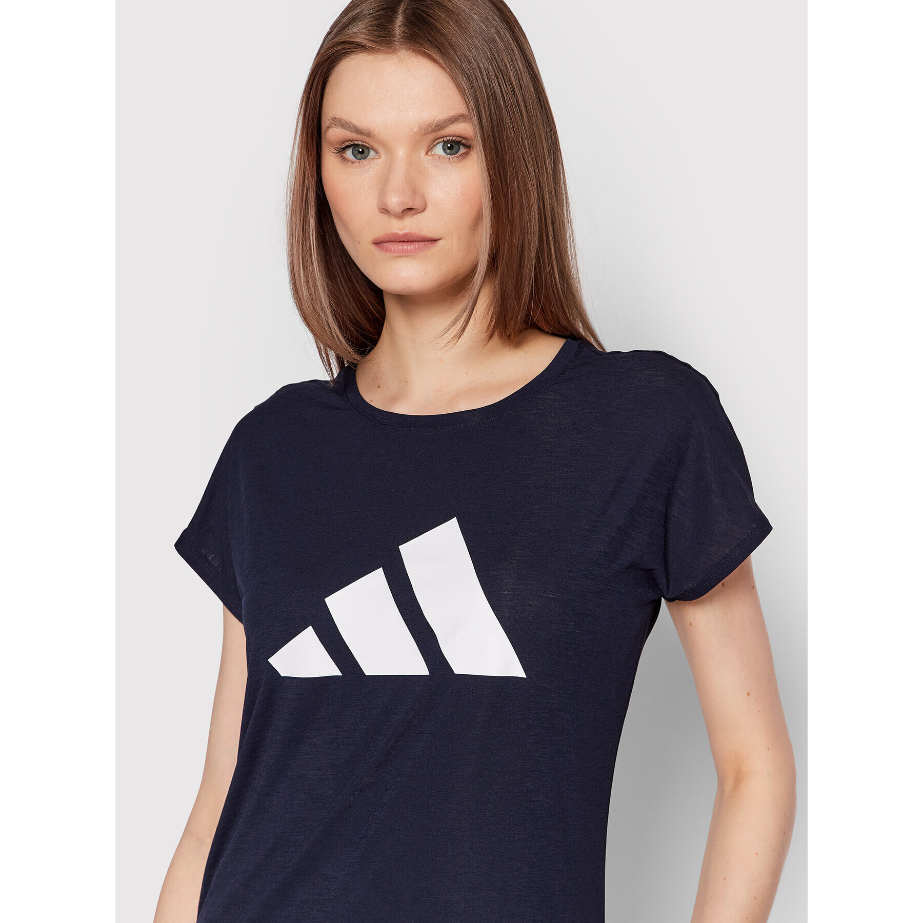 adidas Тишърт 3-Stripes HG3115 Тъмносин Regular Fit - Pepit.bg