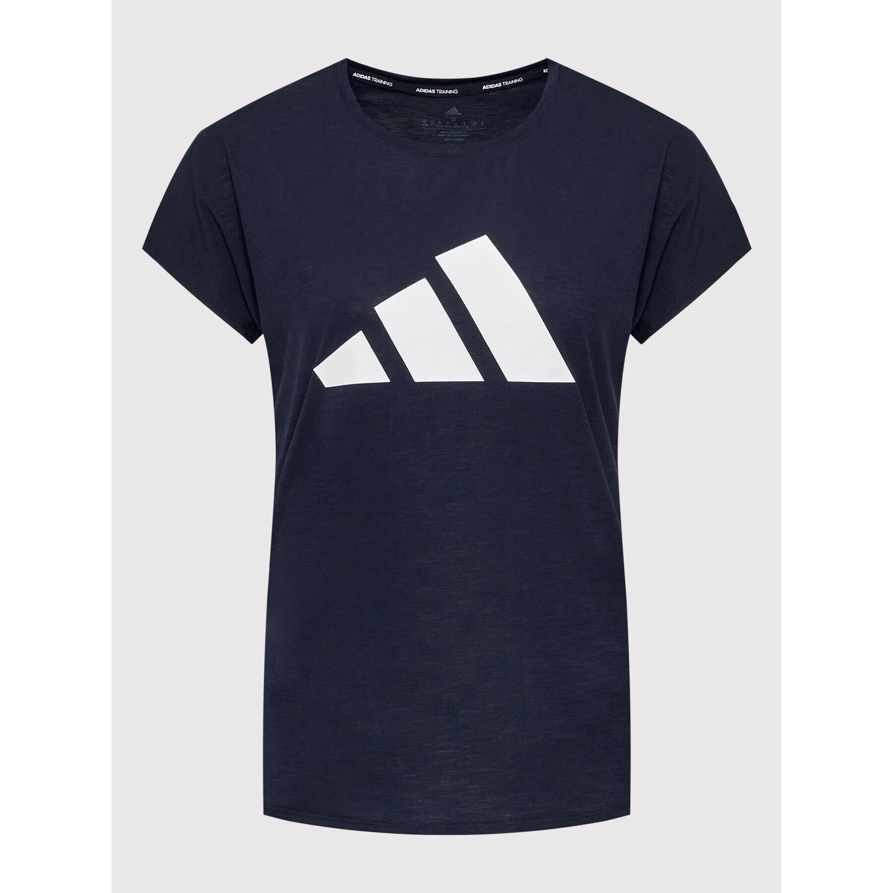 adidas Тишърт 3-Stripes HG3115 Тъмносин Regular Fit - Pepit.bg