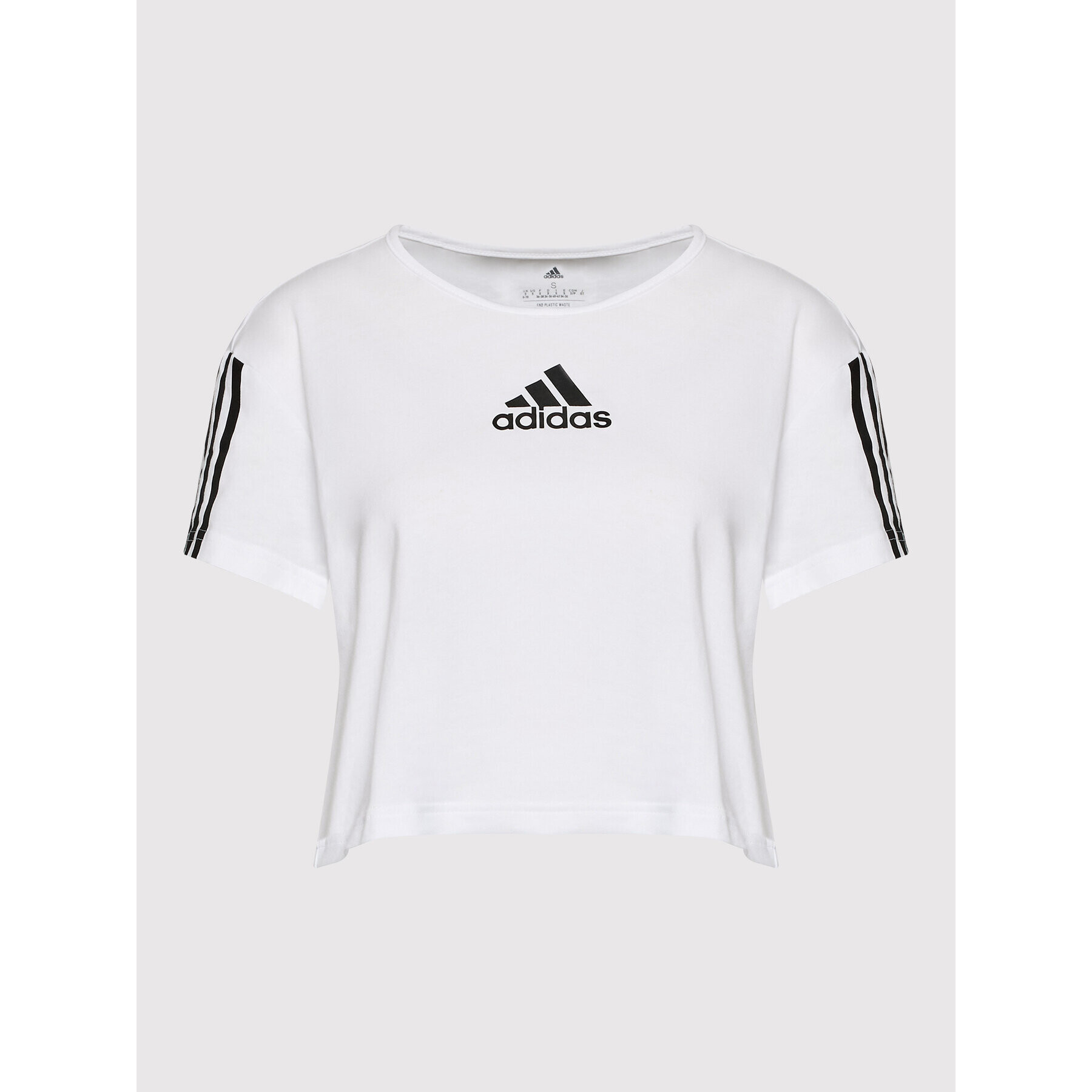 adidas Тишърт Aeroredy Made For Training HD9352 Бял Loose Fit - Pepit.bg