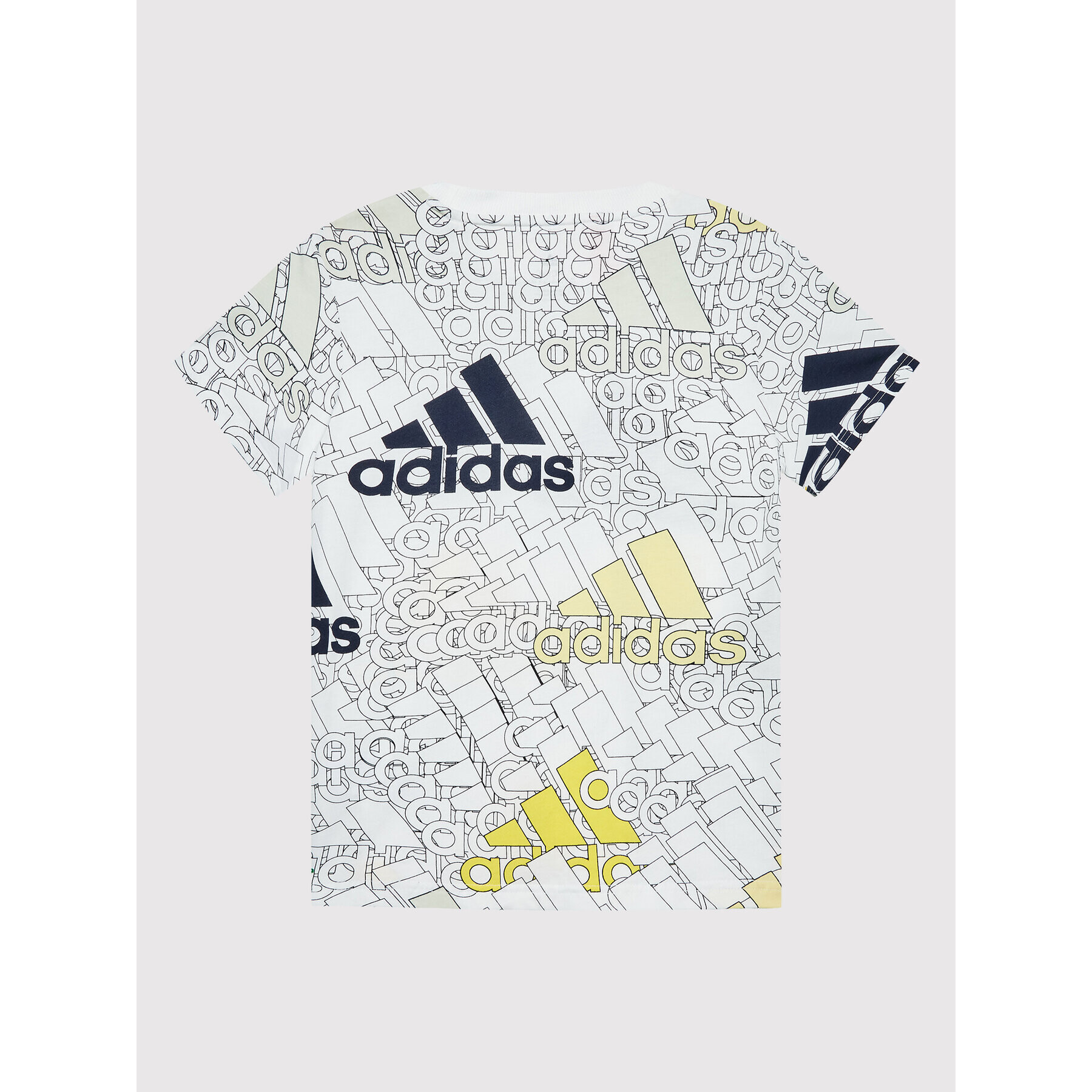adidas Тишърт Branlove HG6835 Бял Regular Fit - Pepit.bg