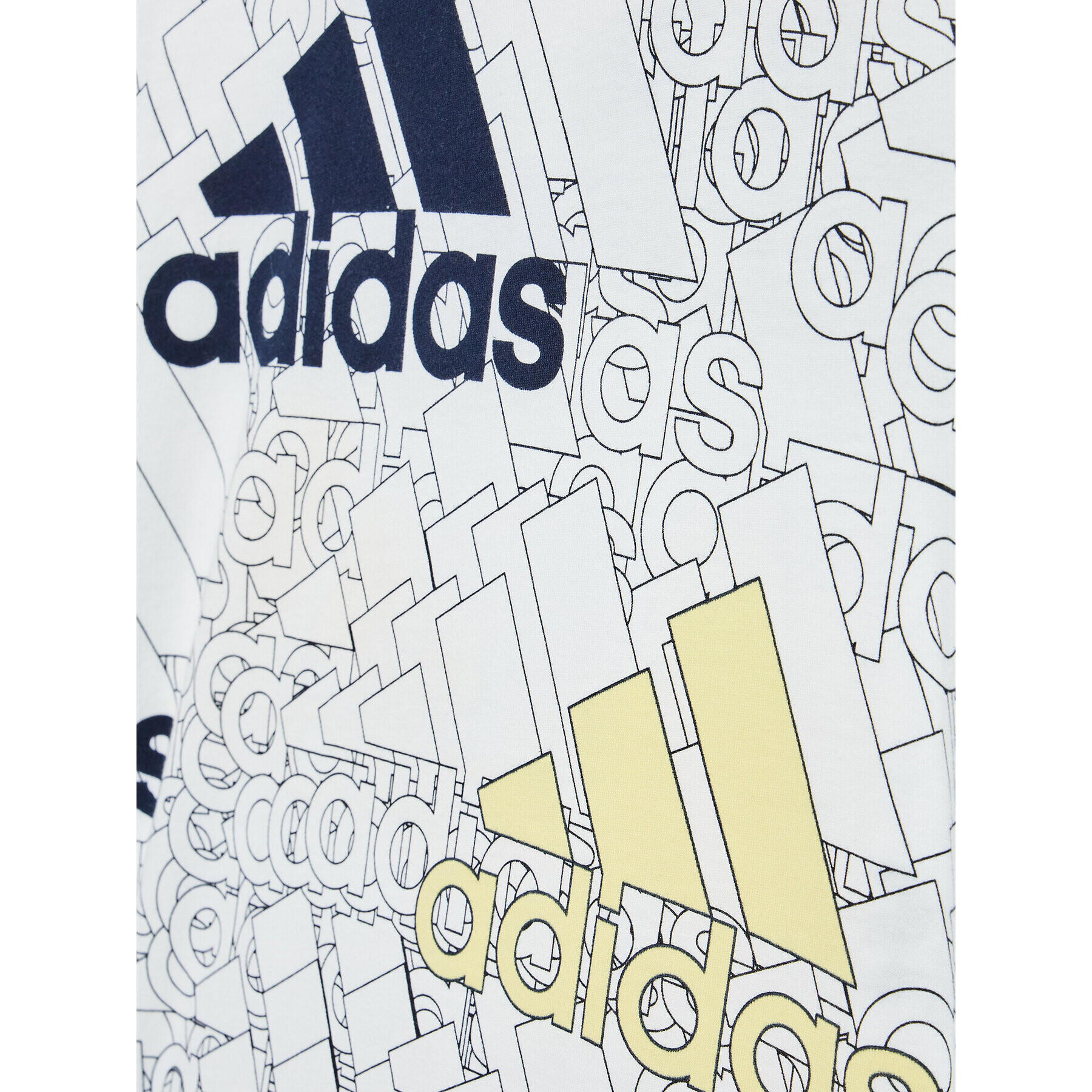 adidas Тишърт Branlove HG6835 Бял Regular Fit - Pepit.bg