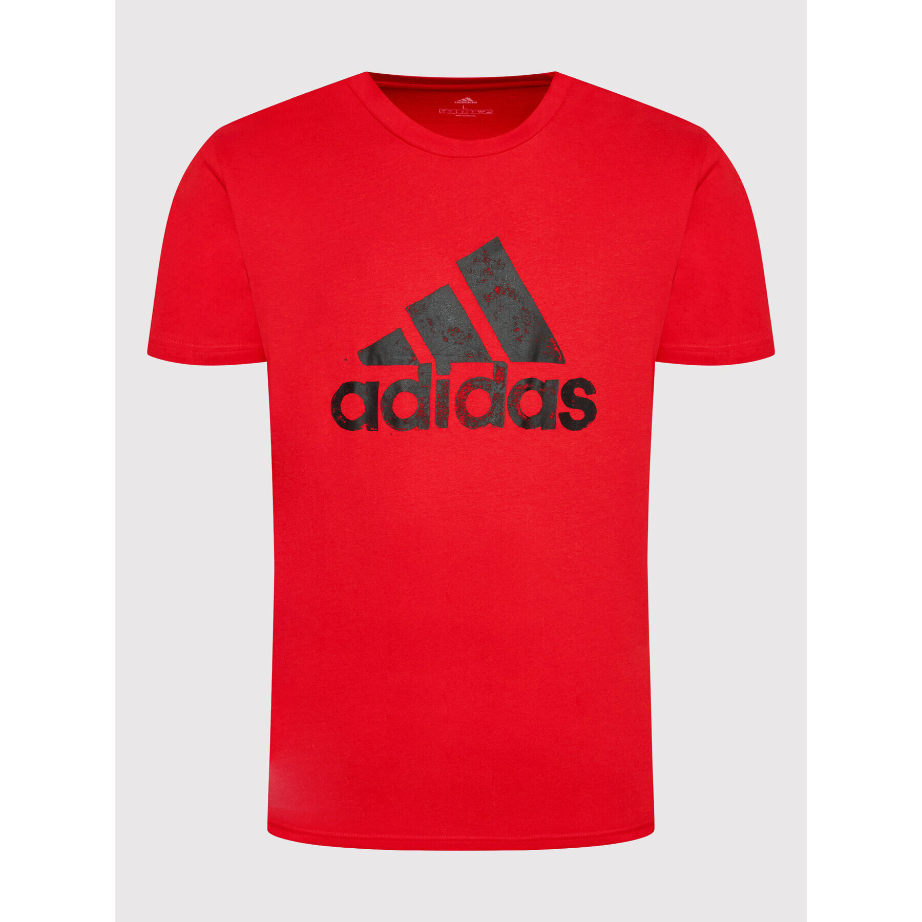 adidas Тишърт Brush HE4796 Червен Regular Fit - Pepit.bg
