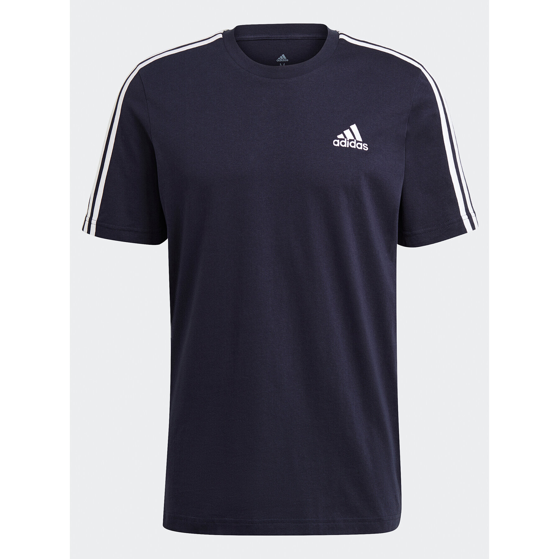 adidas Тишърт Essentials 3-Stripes GL3734 Тъмносин Regular Fit - Pepit.bg