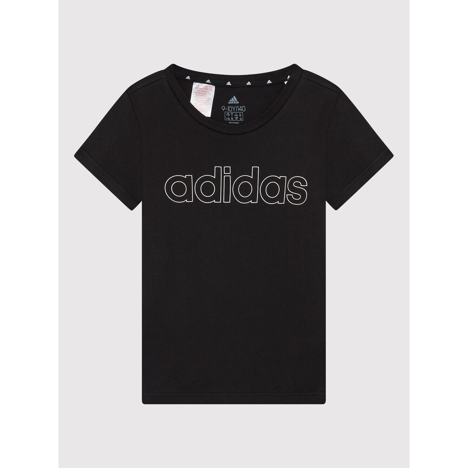 adidas Тишърт Essentials GN4042 Черен Regular Fit - Pepit.bg