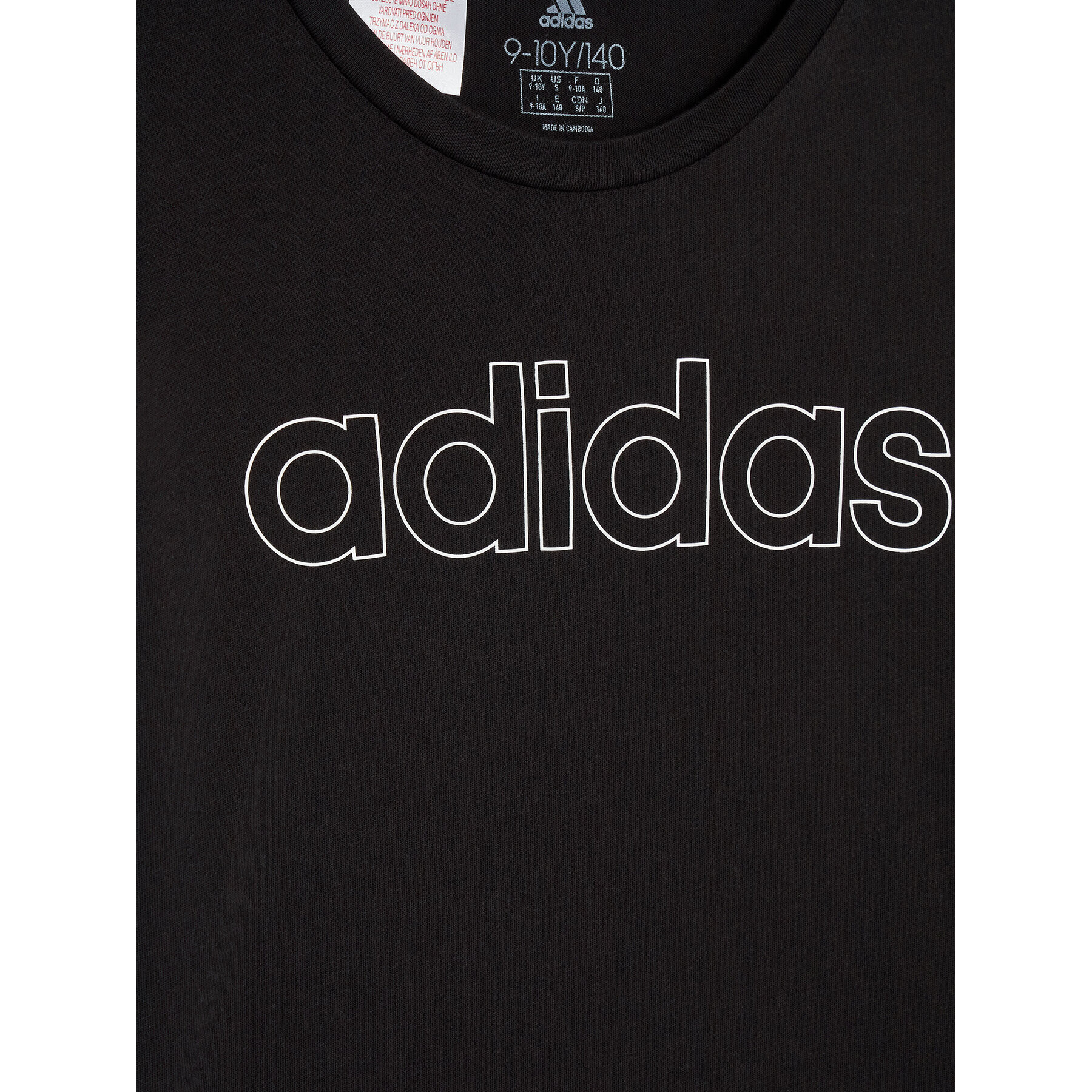 adidas Тишърт Essentials GN4042 Черен Regular Fit - Pepit.bg