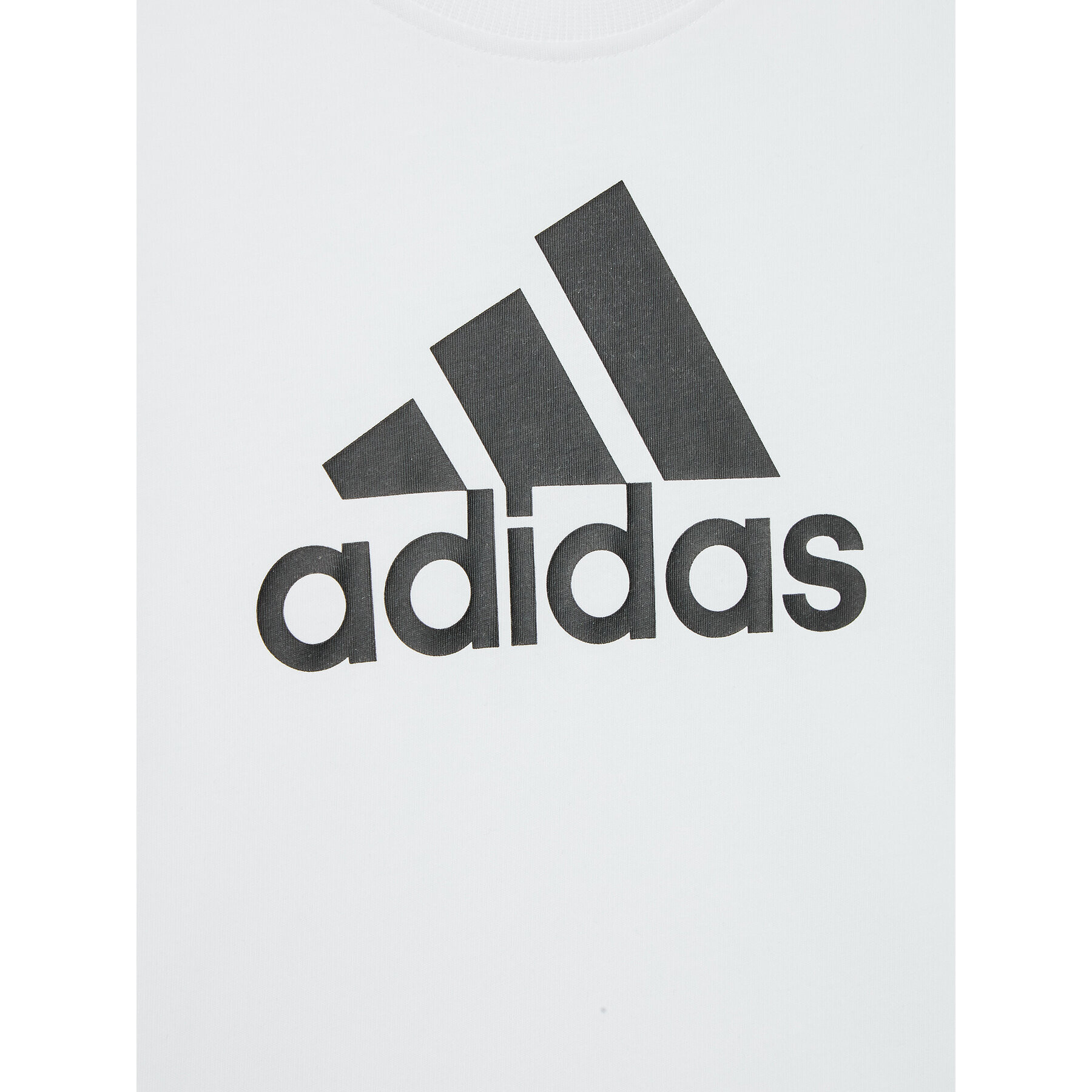 adidas Тишърт Essentials GU2760 Бял Slim Fit - Pepit.bg