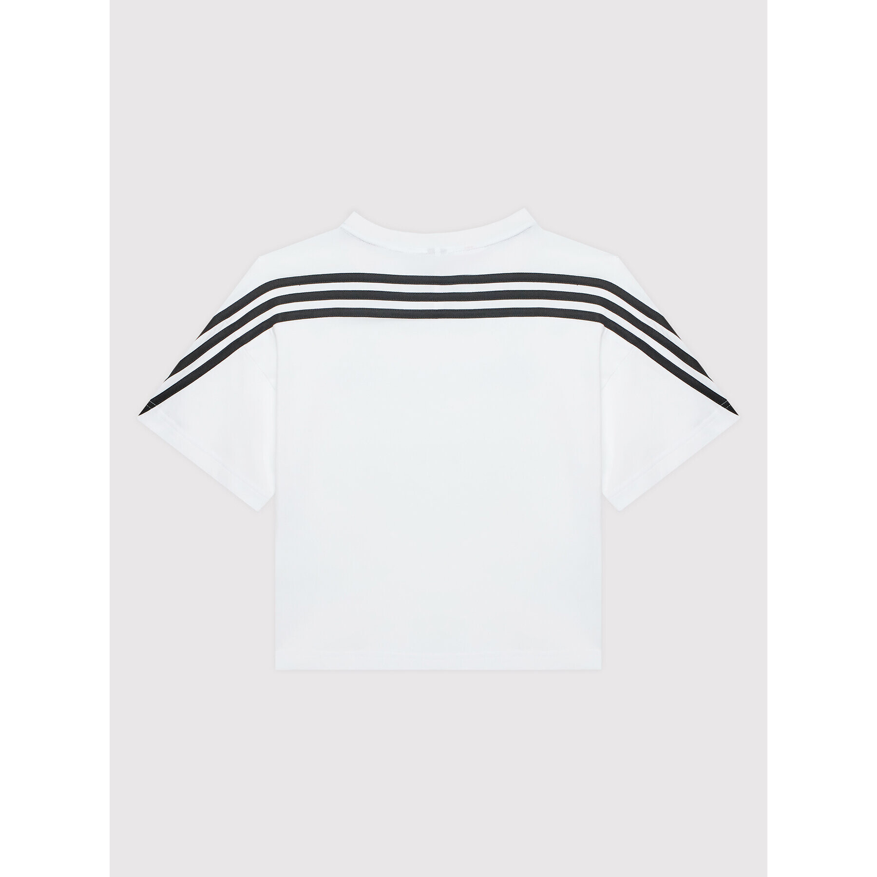 adidas Тишърт Future Icons Sport 3-Stripes HB0020 Бял Loose Fit - Pepit.bg