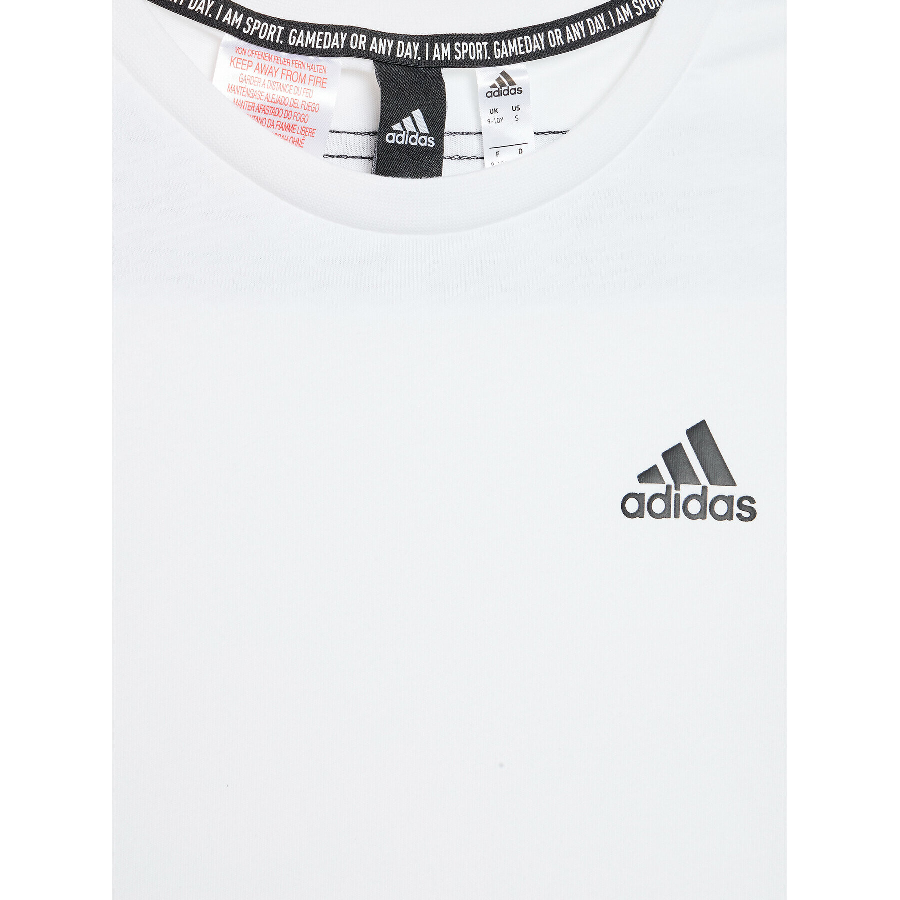 adidas Тишърт Future Icons Sport 3-Stripes HB0020 Бял Loose Fit - Pepit.bg