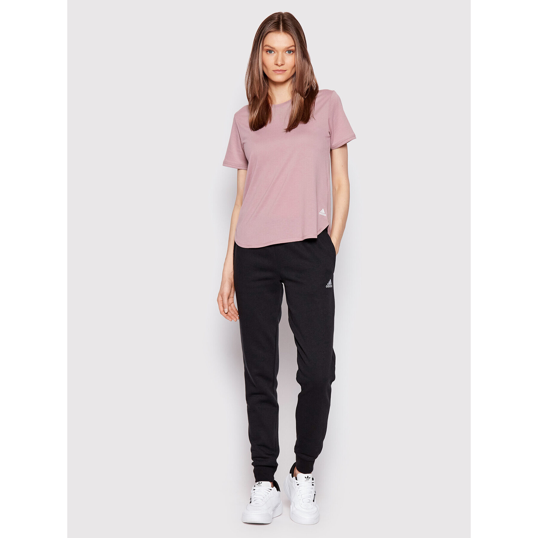 adidas Тишърт Go To 2.0 HD9567 Розов Regular Fit - Pepit.bg