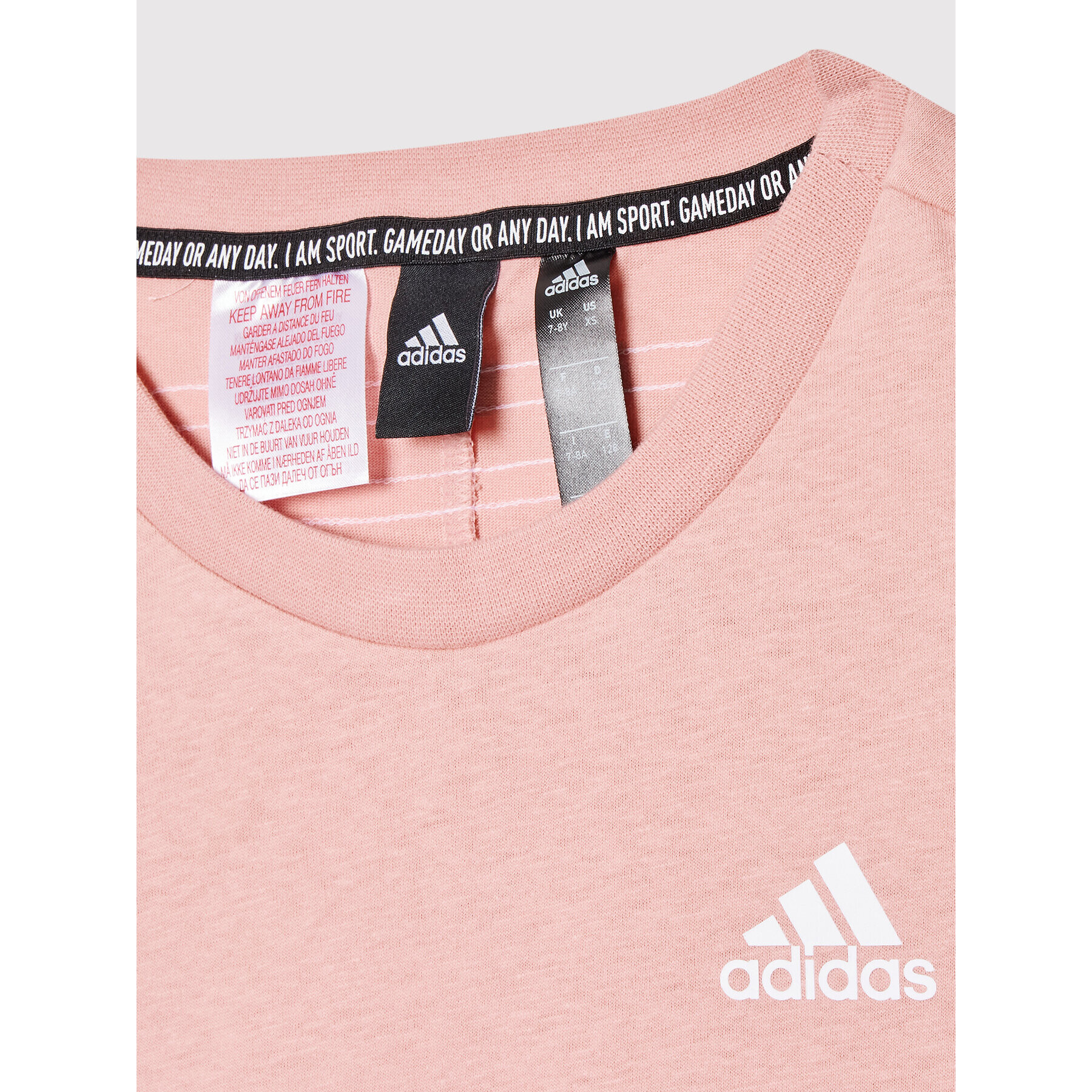 adidas Тишърт HD4358 Розов Loose Fit - Pepit.bg