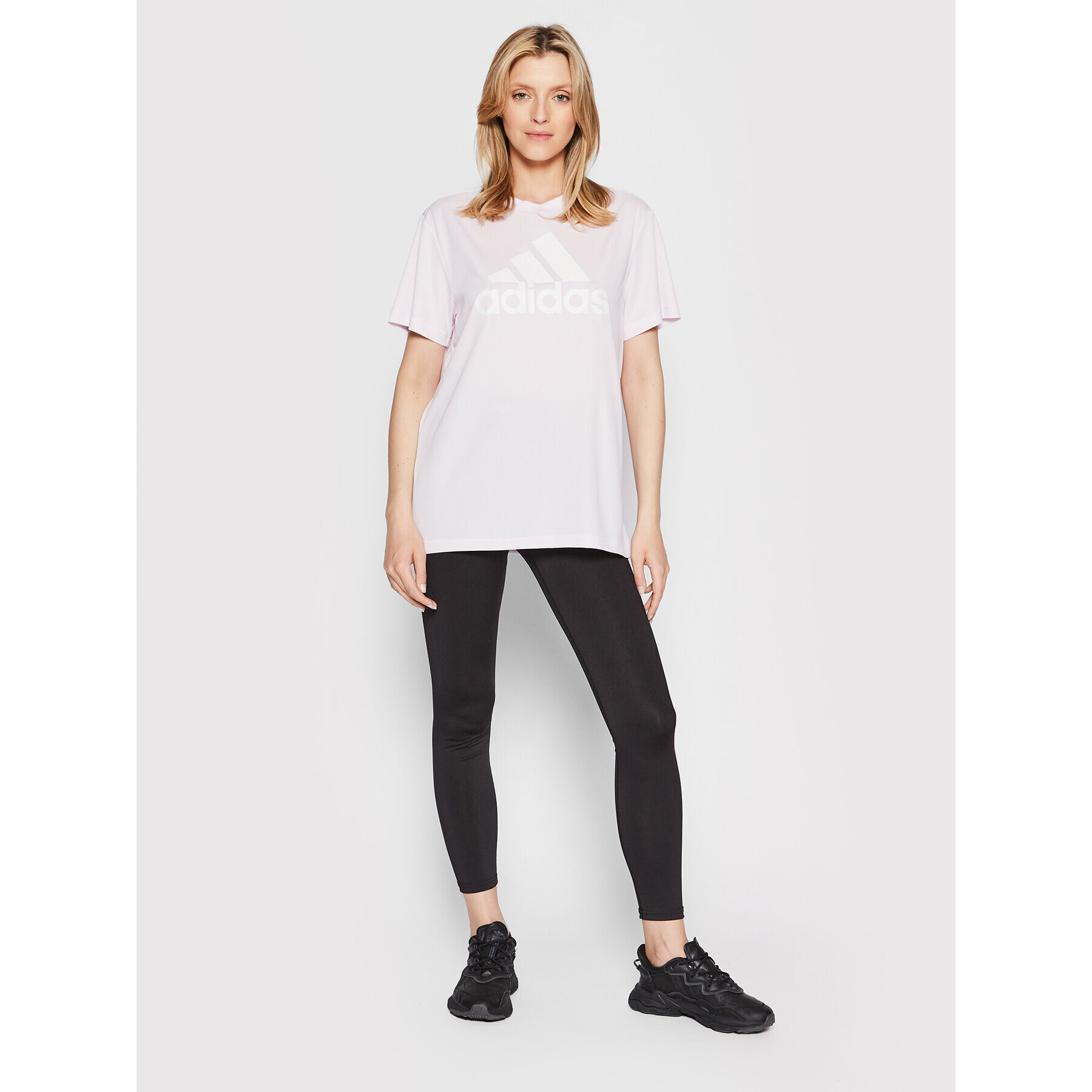 adidas Тишърт HD9337 Розов Loose Fit - Pepit.bg