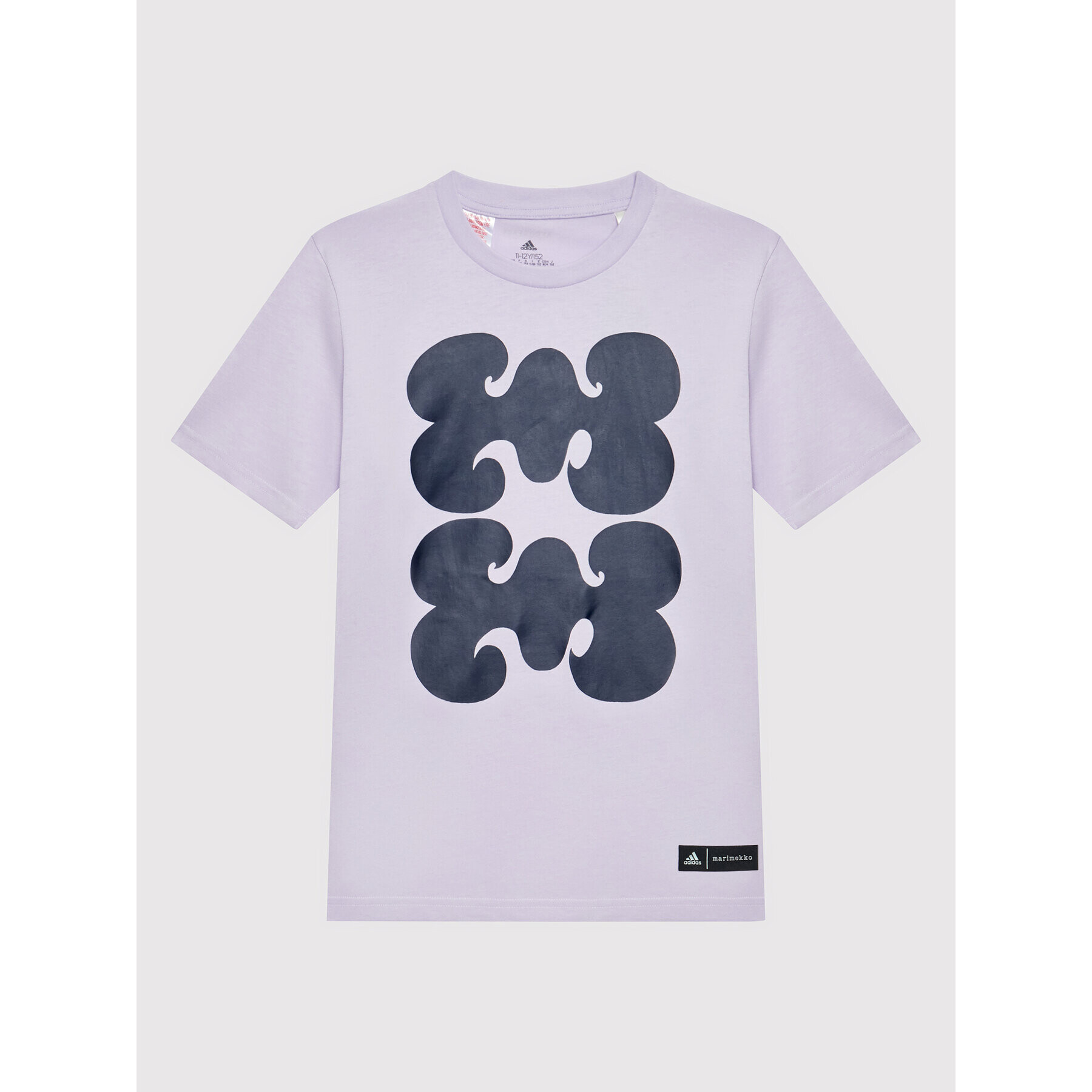 adidas Тишърт MARIMEKKO Graphic HL1630 Виолетов Regular Fit - Pepit.bg