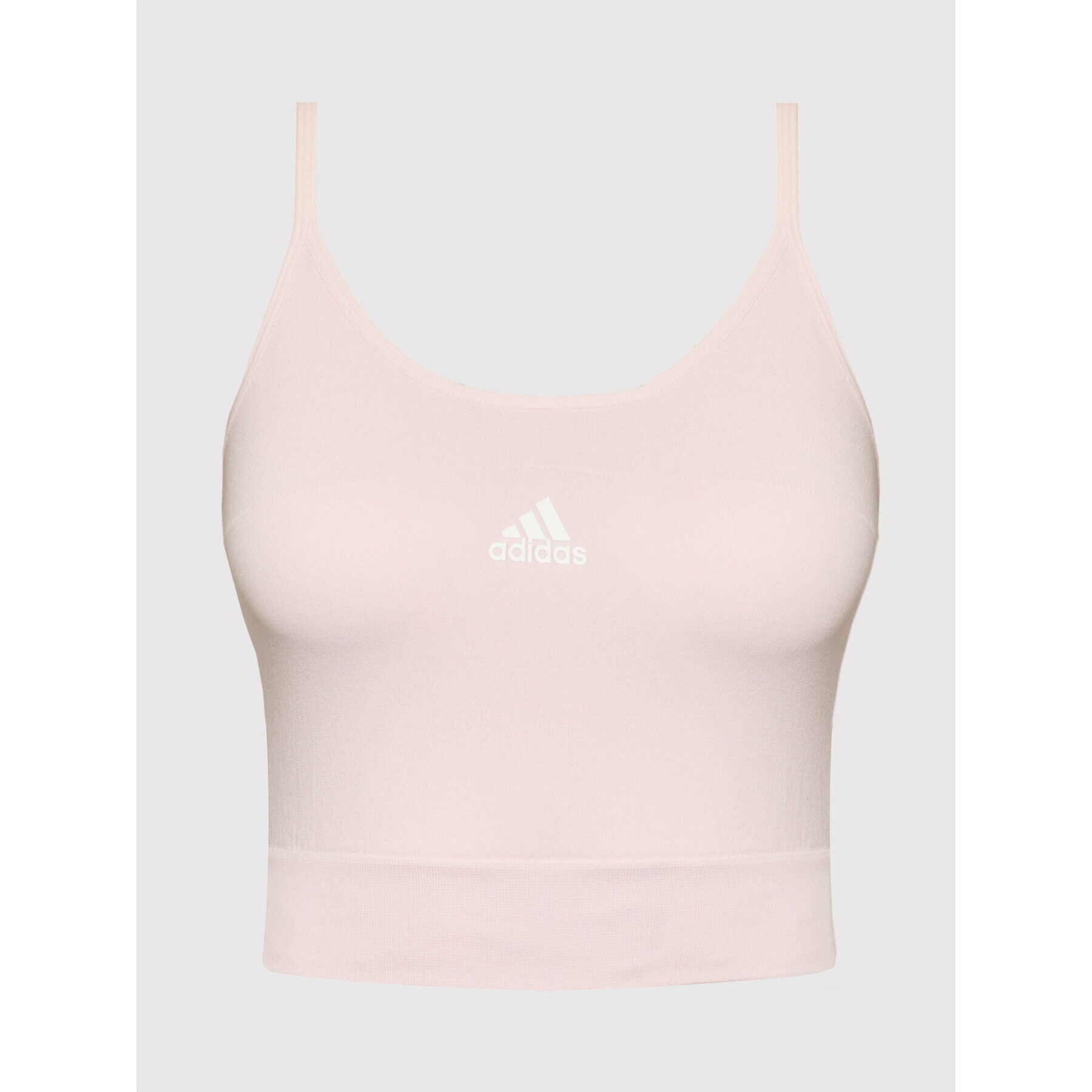 adidas топ Aeroknit Seamless HD9366 Розов Slim Fit - Pepit.bg