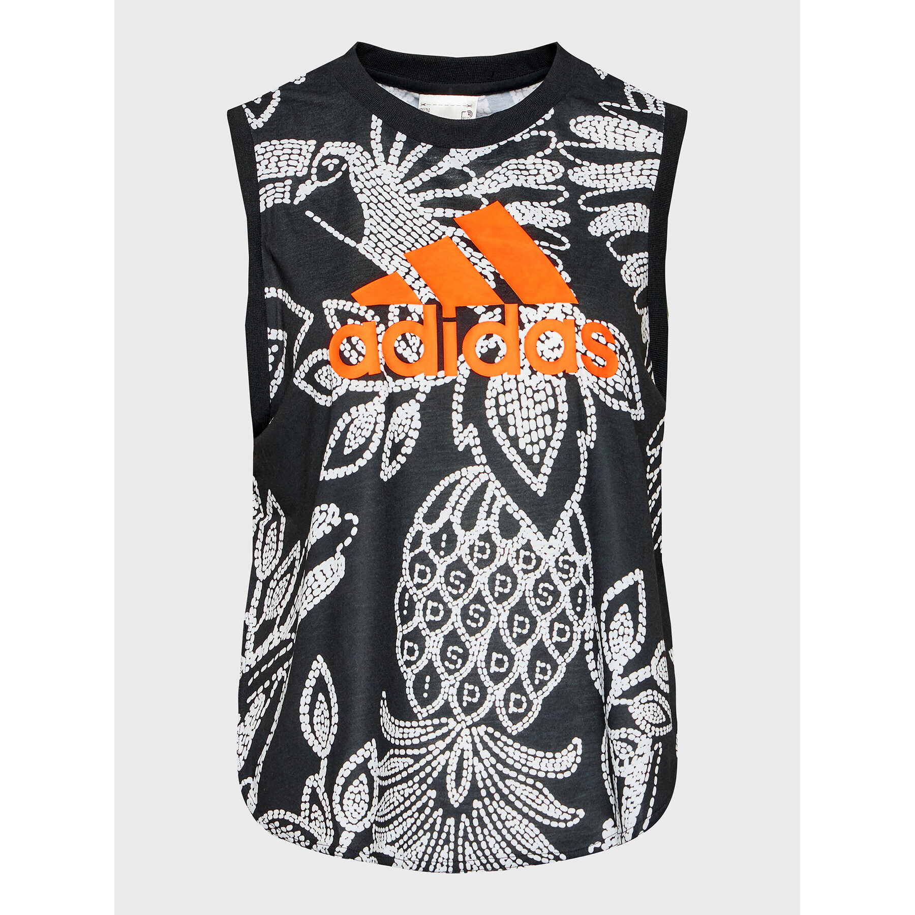 adidas топ FARM Rio Tank Top HI5219 Черен Regular Fit - Pepit.bg