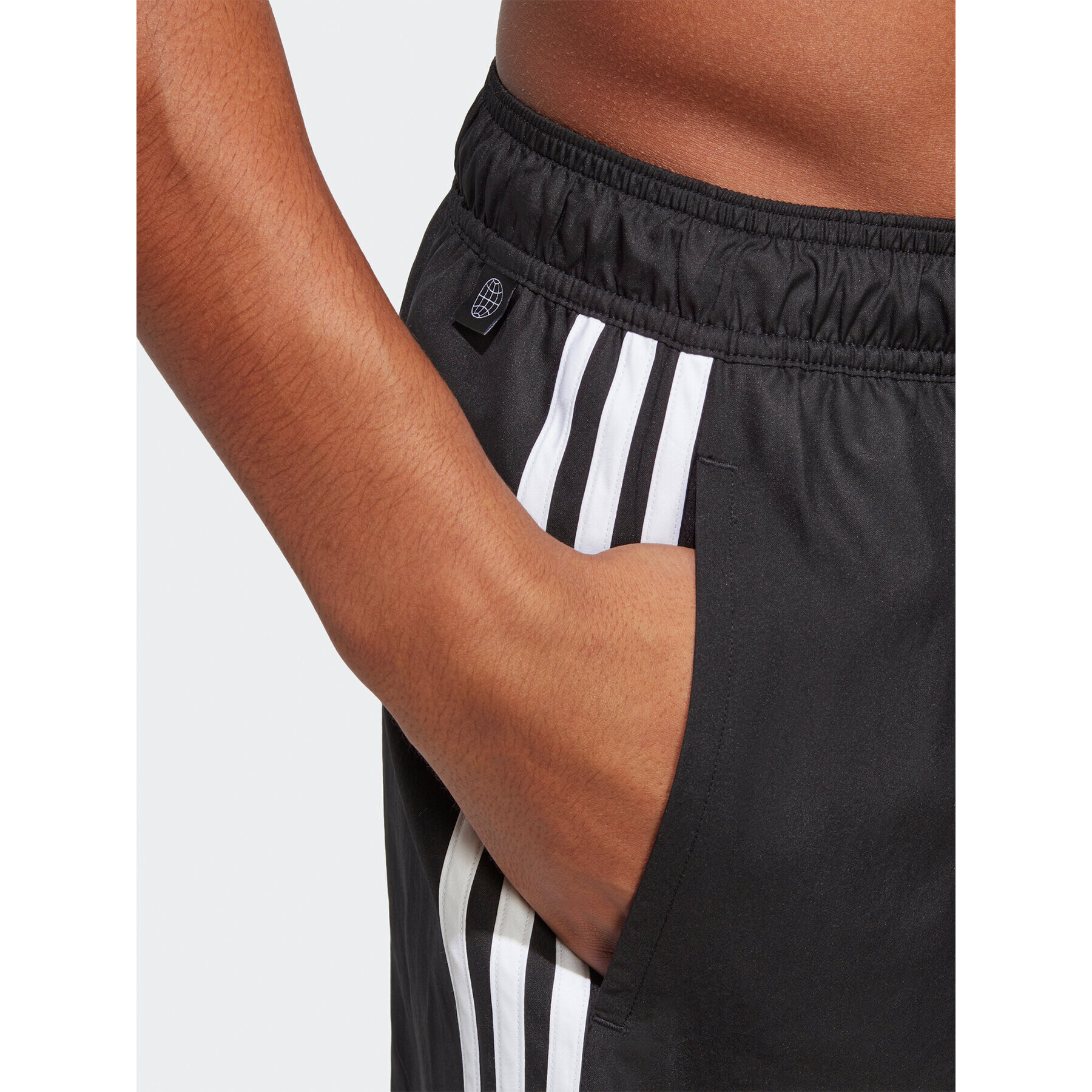 adidas Плувни шорти 3-Stripes CLX Swim Shorts HT4367 Черен Regular Fit - Pepit.bg