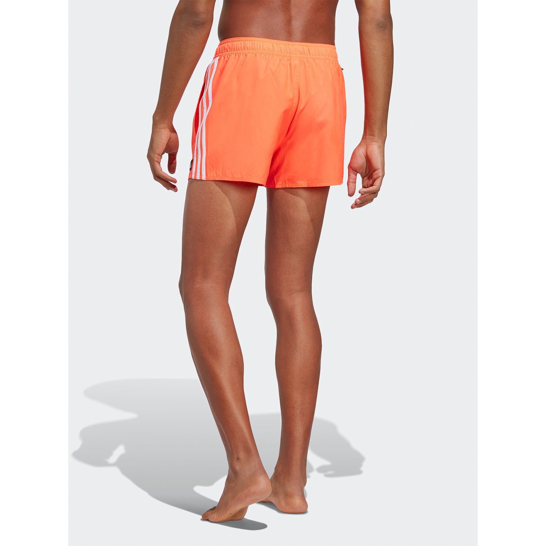 adidas Плувни шорти 3-Stripes CLX Swim Shorts HT4371 Червен Regular Fit - Pepit.bg