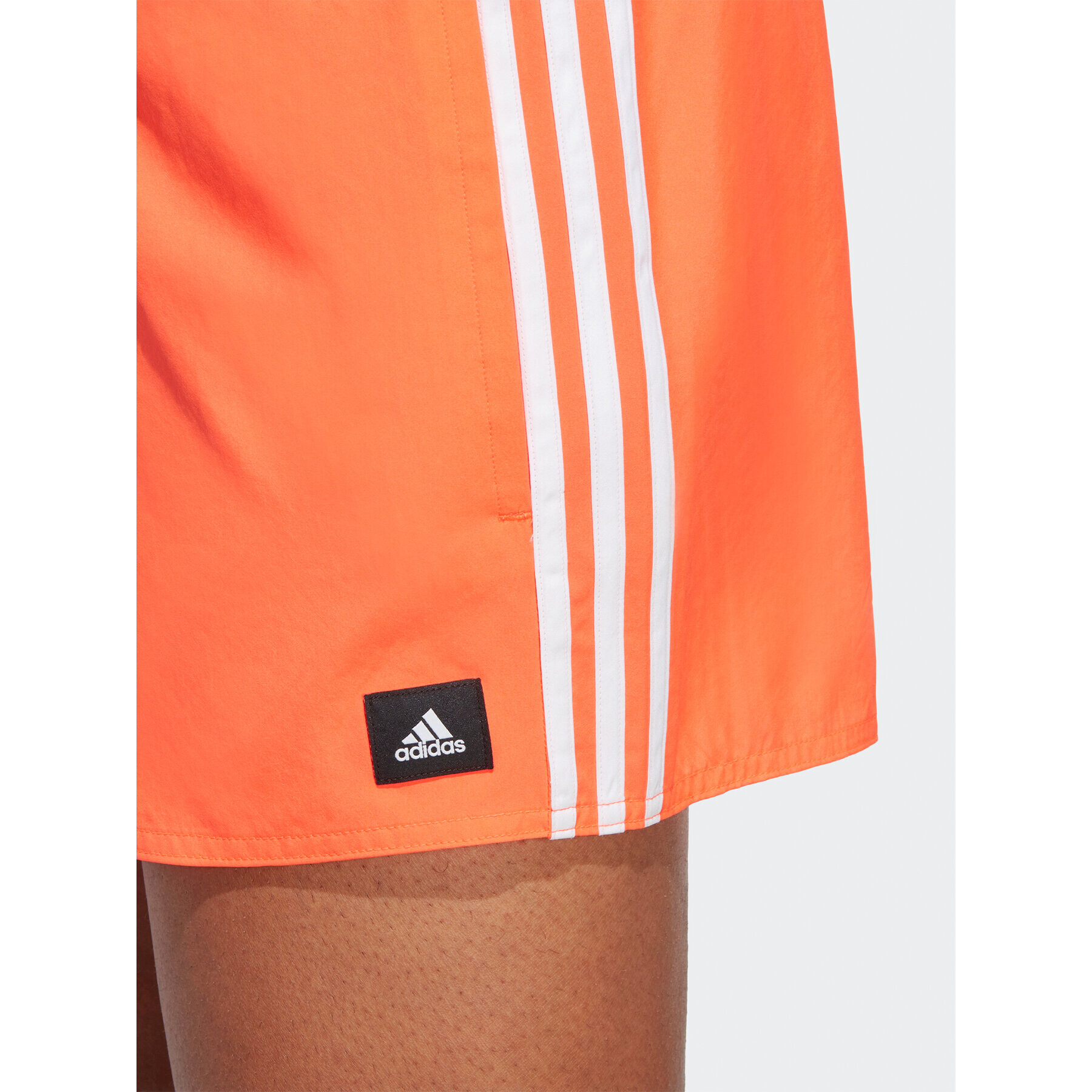 adidas Плувни шорти 3-Stripes CLX Swim Shorts HT4371 Червен Regular Fit - Pepit.bg