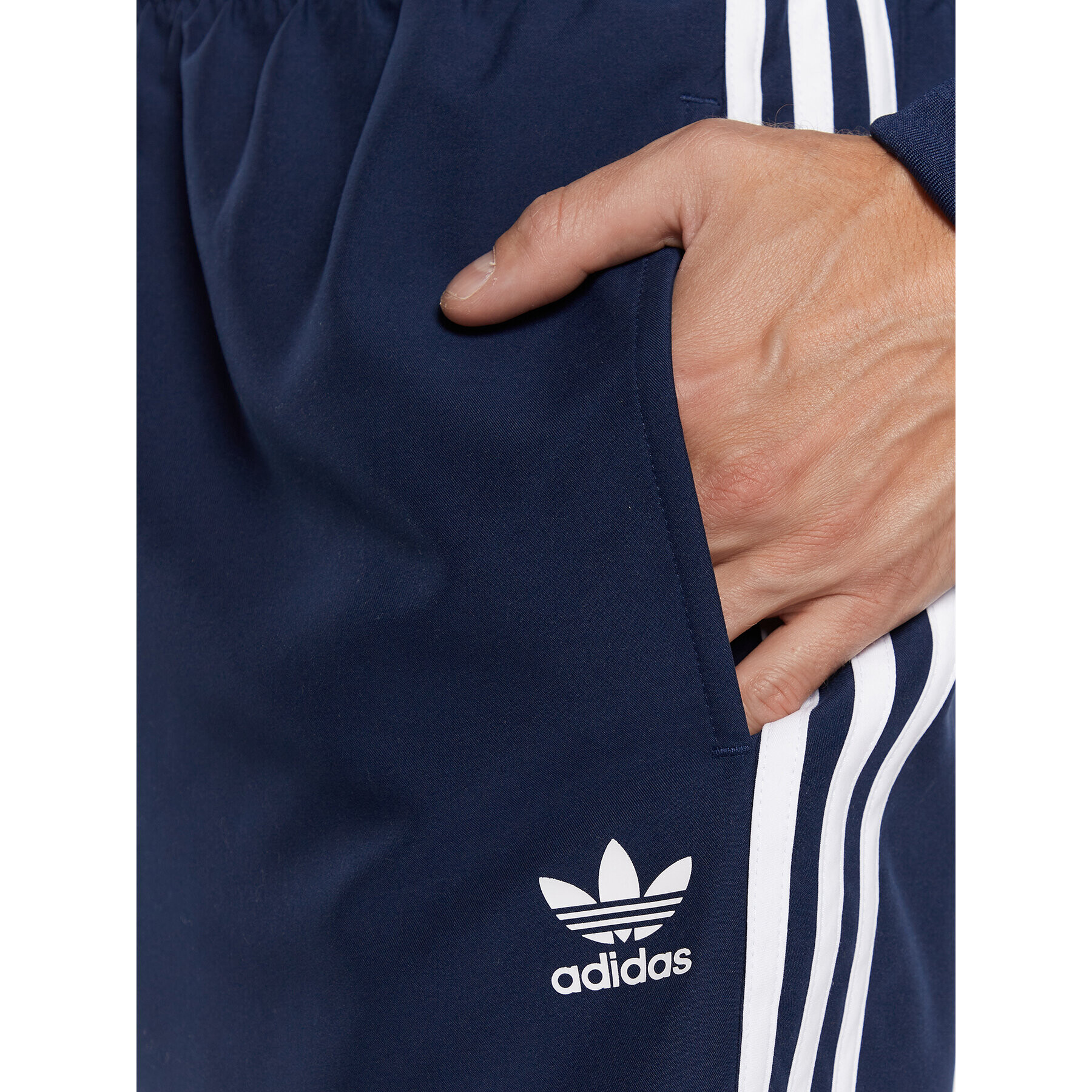 adidas Плувни шорти adicolor Classics 3-Stripe HK7328 Тъмносин Regular Fit - Pepit.bg