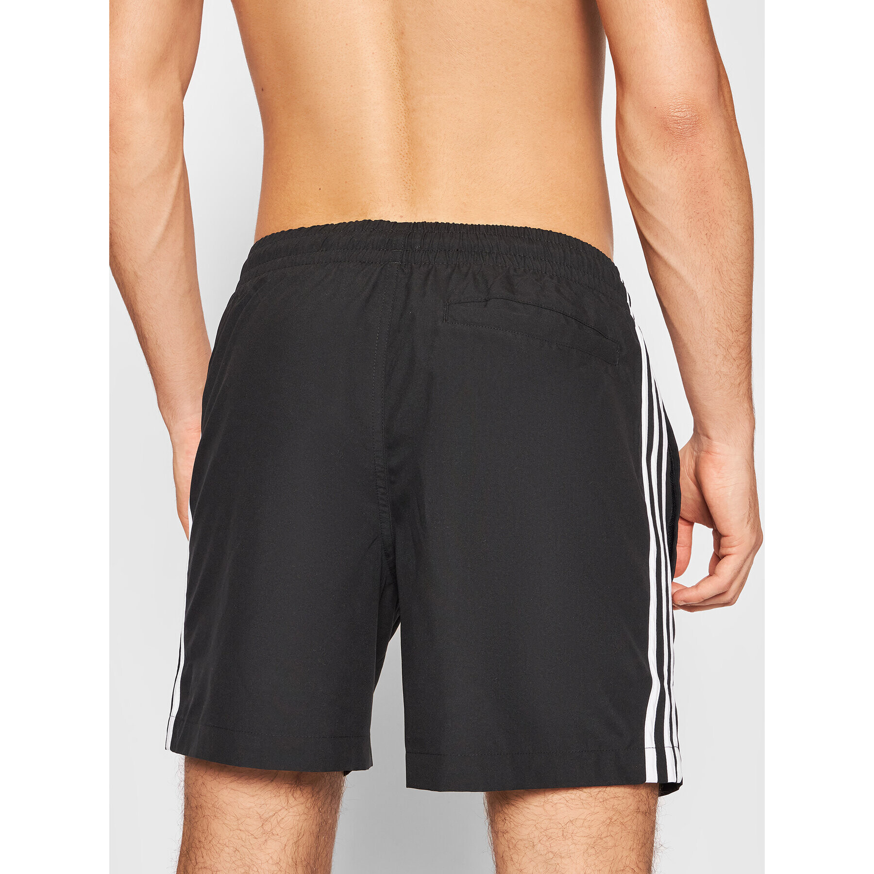 adidas Плувни шорти adicolor Classics 3-Stripes H06701 Черен Regular Fit - Pepit.bg