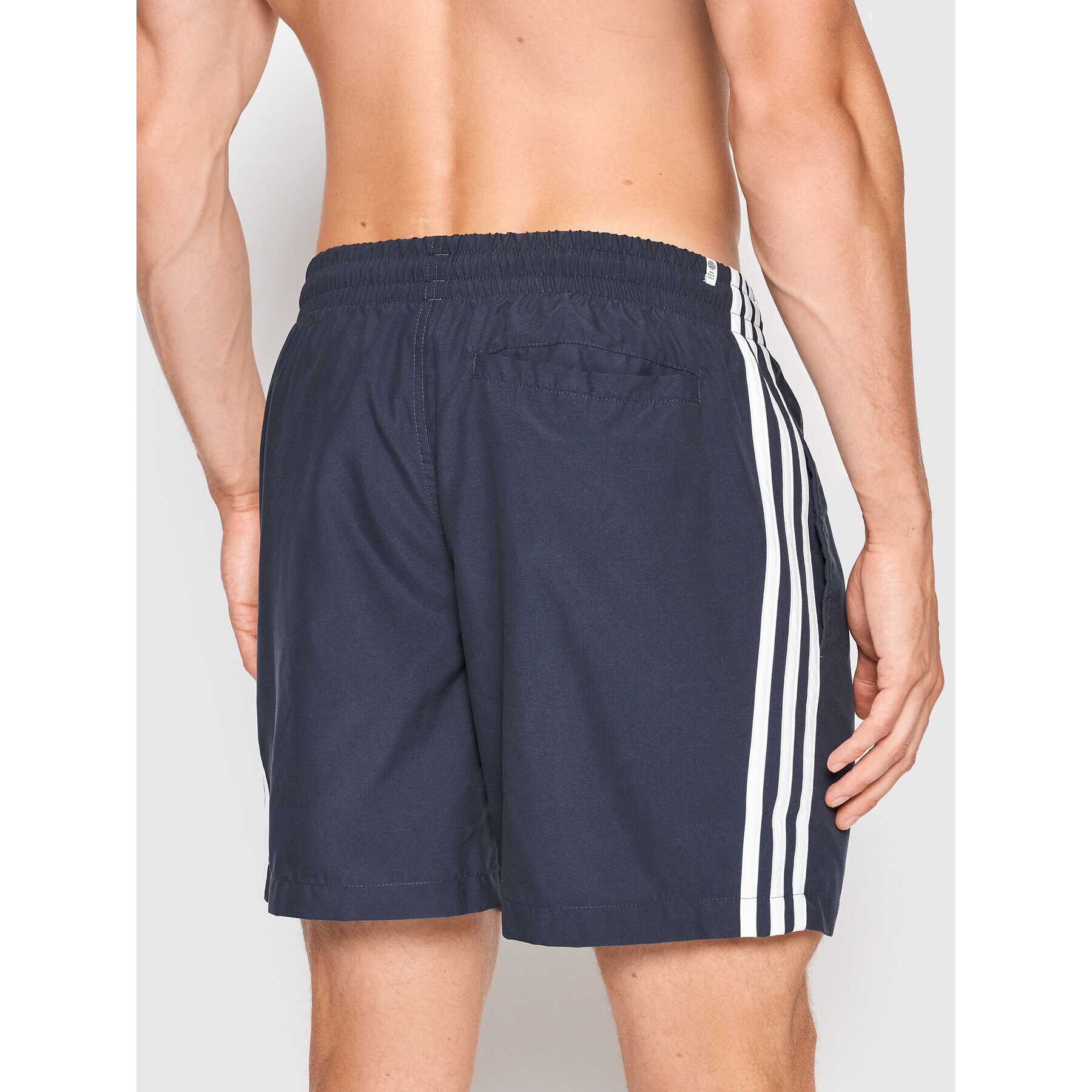 adidas Плувни шорти adicolor Classics 3-Stripes HF2117 Тъмносин Regular Fit - Pepit.bg