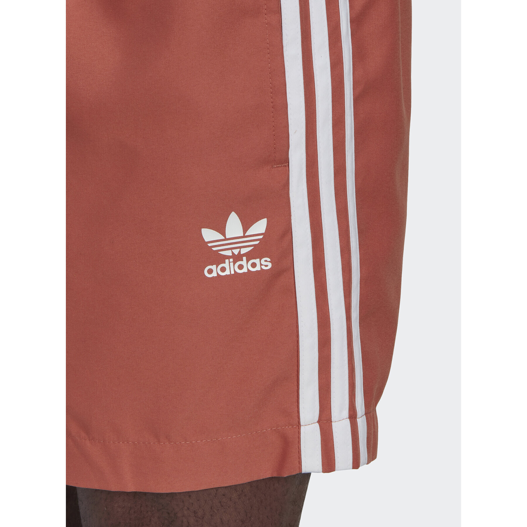 adidas Плувни шорти adicolor Classics 3-Stripes HK7326 Оранжев Regular Fit - Pepit.bg