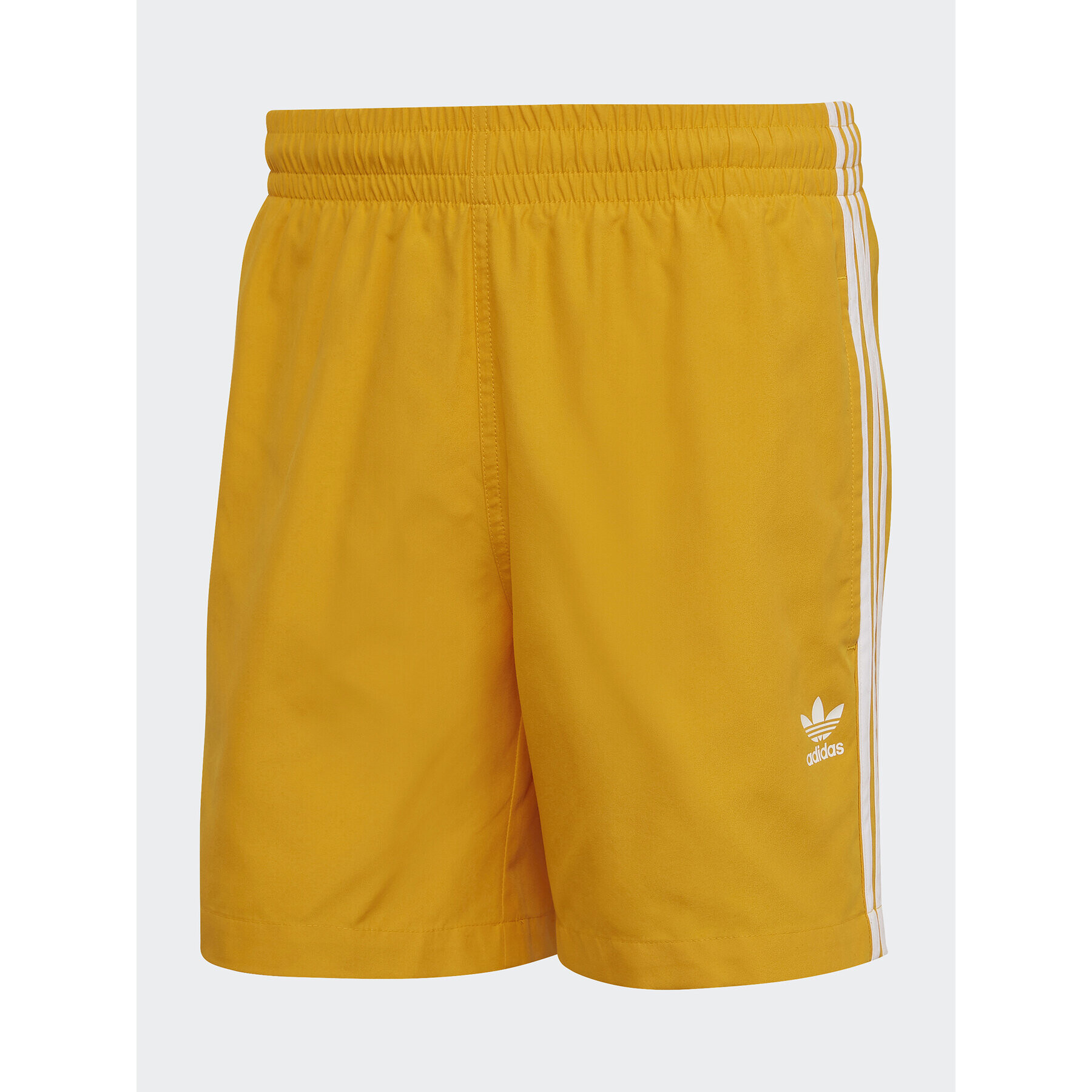 adidas Плувни шорти adicolor Classics 3-Stripes HK7327 Жълт Regular Fit - Pepit.bg