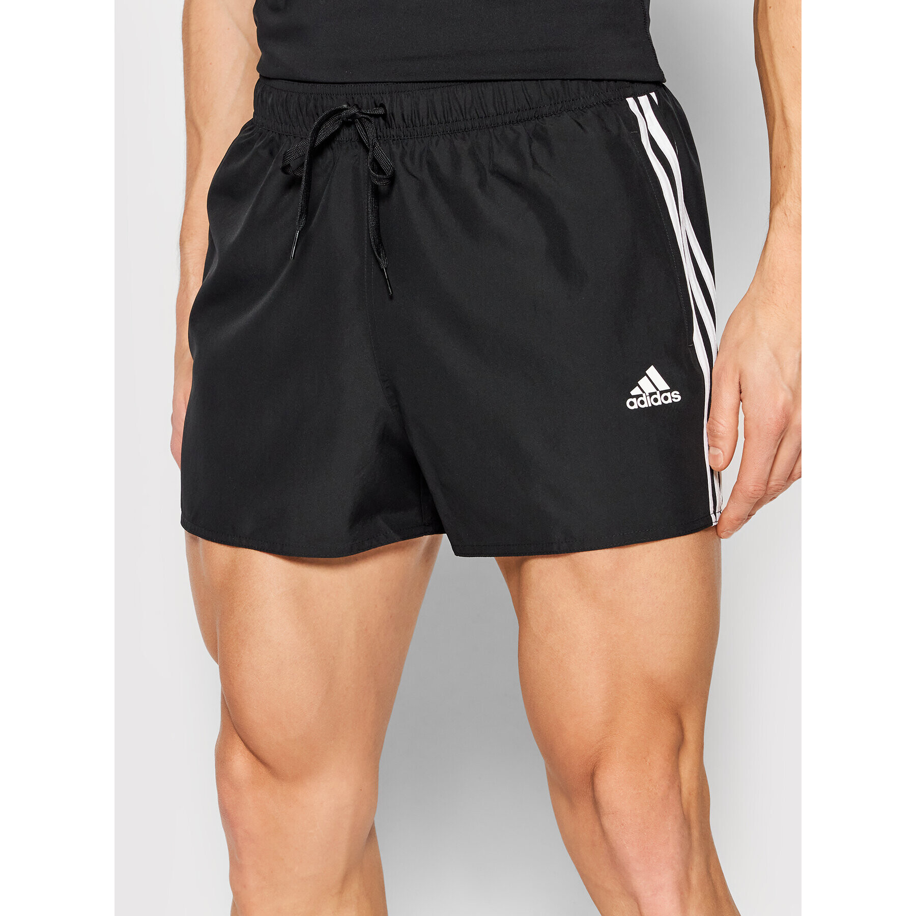 adidas Performance Плувни шорти Classic 3-Stripes GQ1095 Черен Regular Fit - Pepit.bg