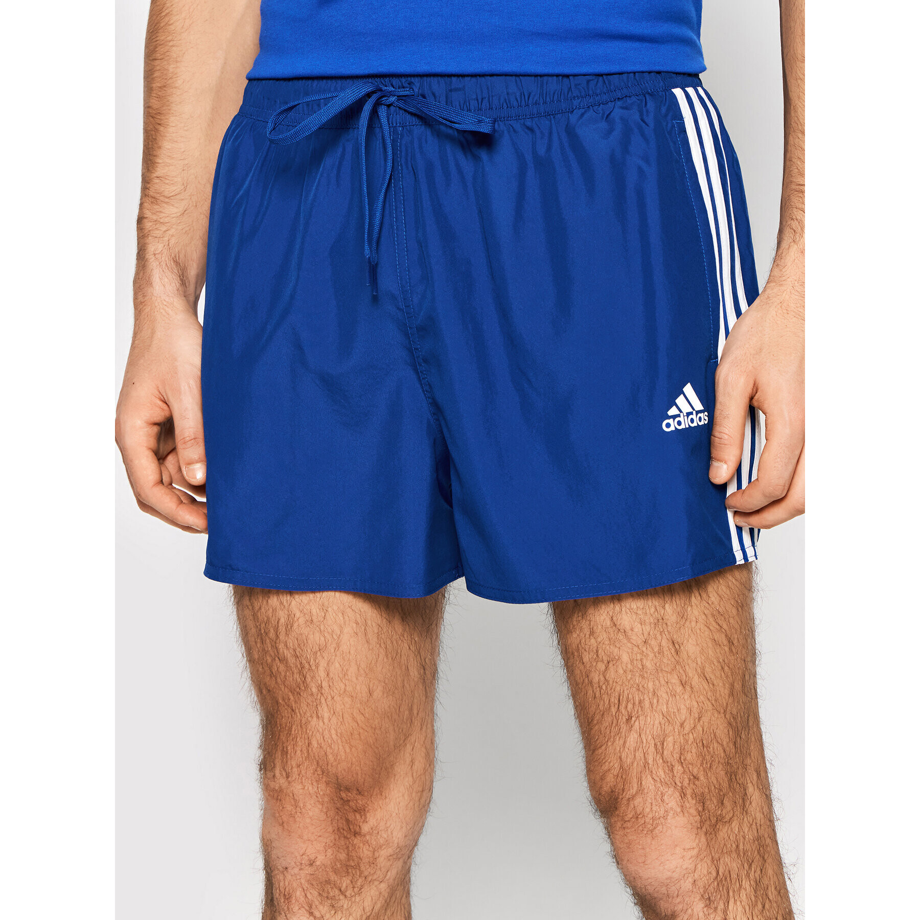 adidas Плувни шорти Classic 3-Stripes GQ1102 Син Regular Fit - Pepit.bg