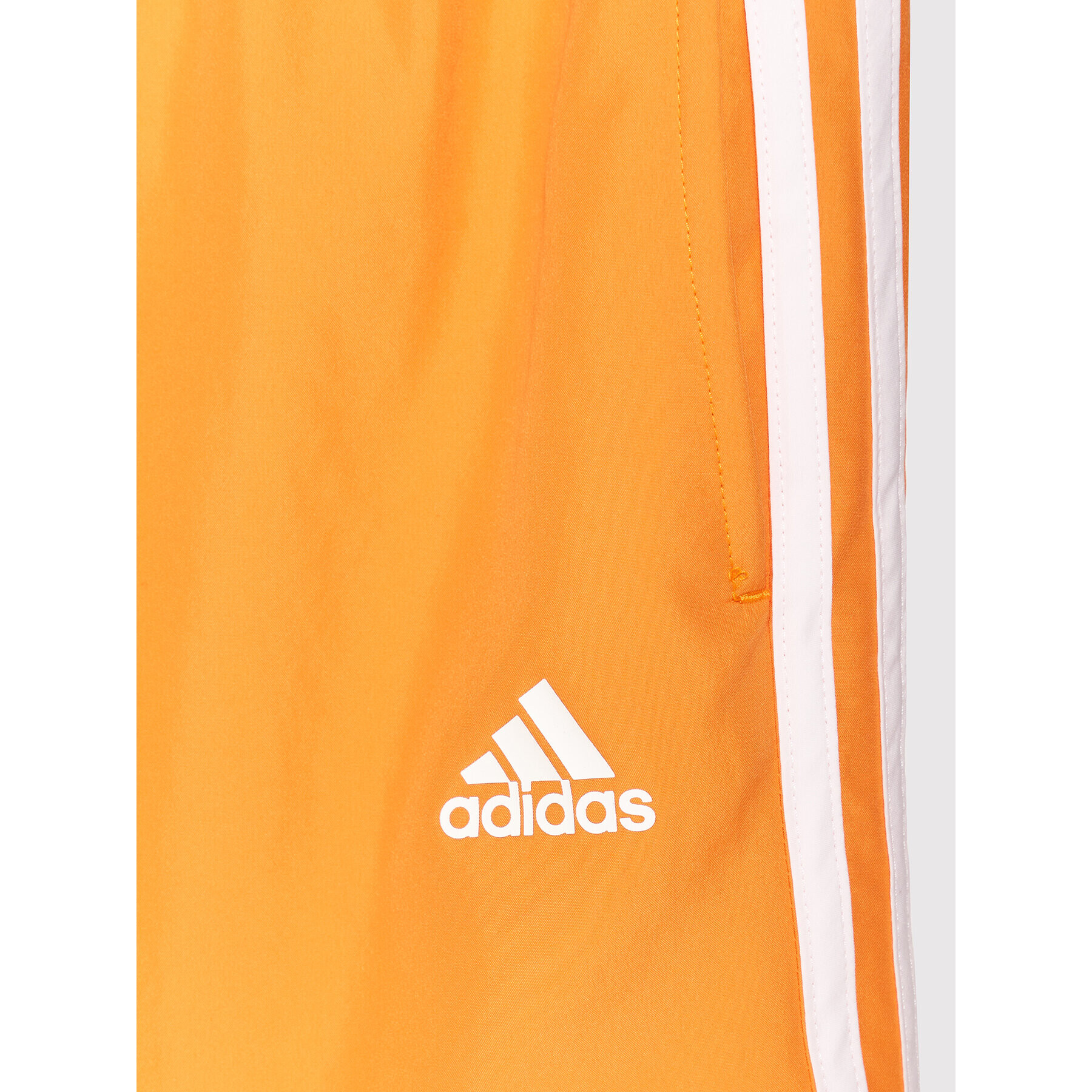 adidas Плувни шорти Classic 3-Stripes HA0401 Оранжев Regular Fit - Pepit.bg