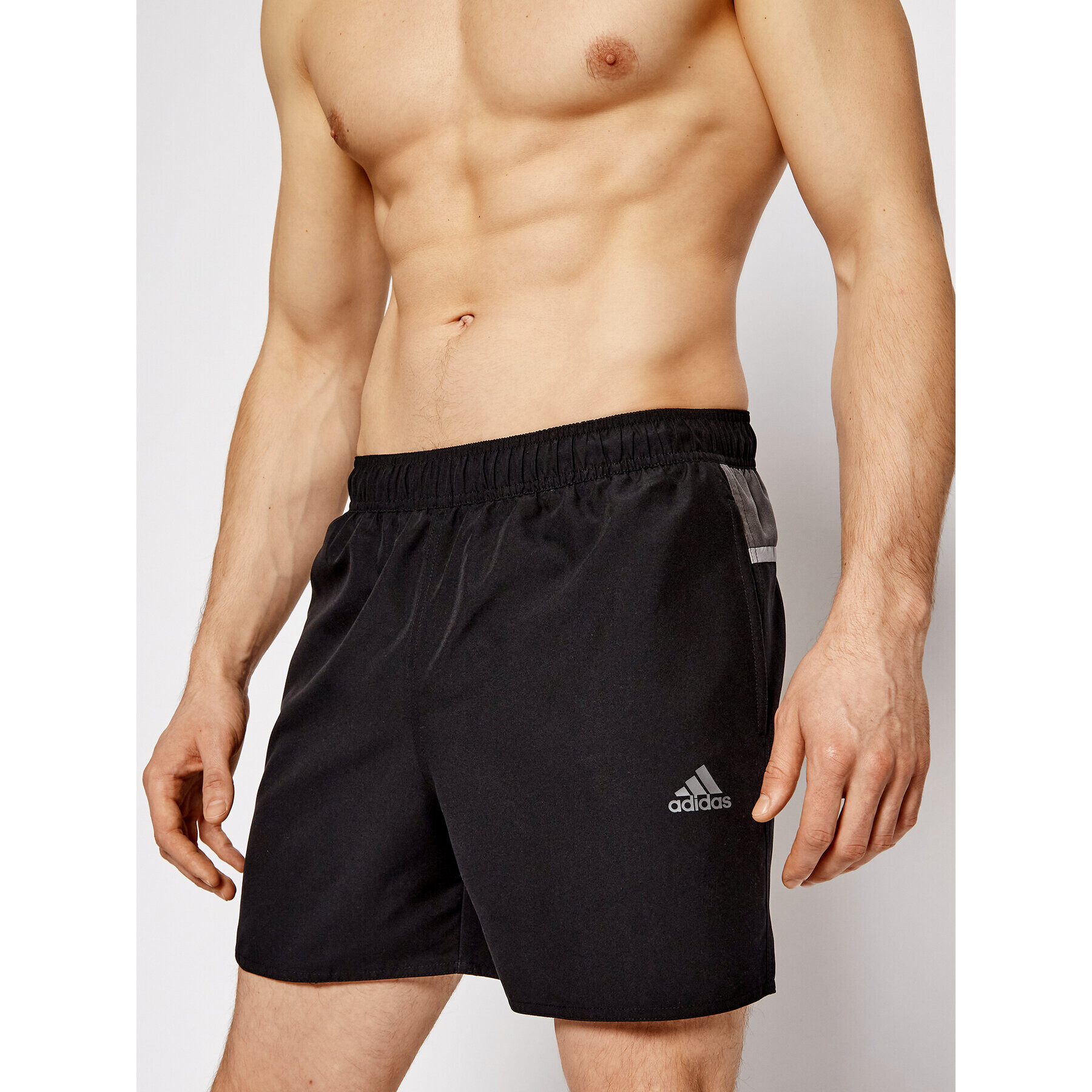 adidas Performance Плувни шорти Colorblock 3-Stripes GM2243 Черен Regular Fit - Pepit.bg