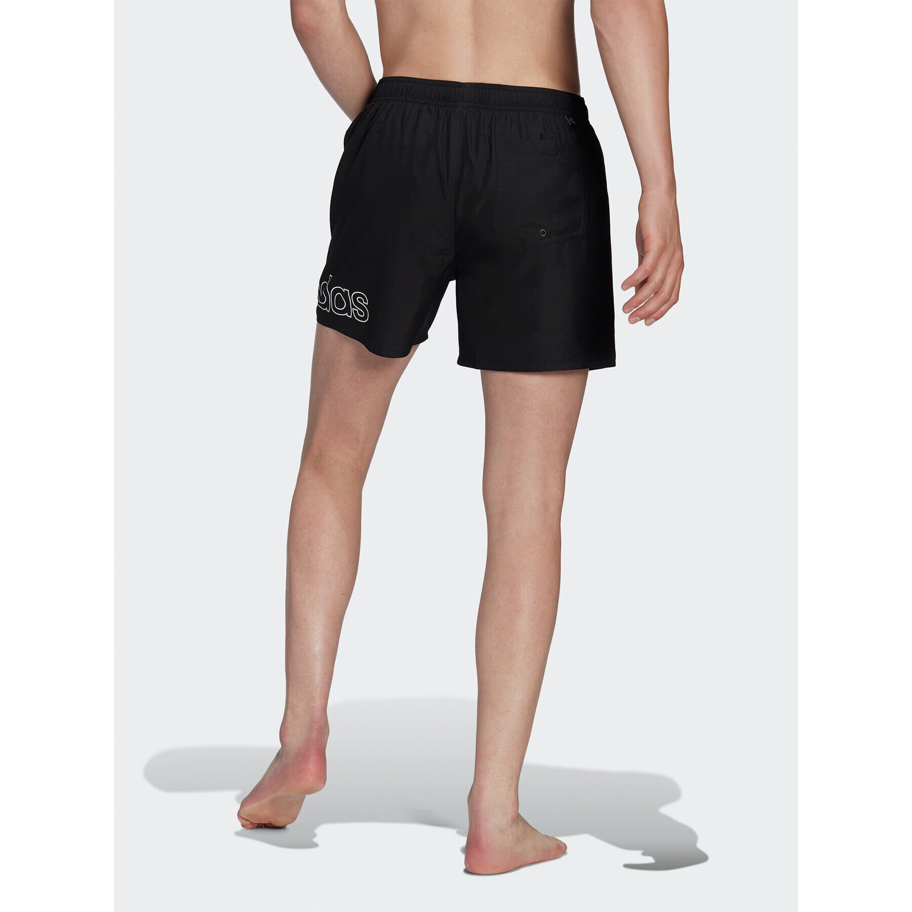 adidas Плувни шорти Logo CLX Short Length Swim Shorts HT2123 Черен Regular Fit - Pepit.bg