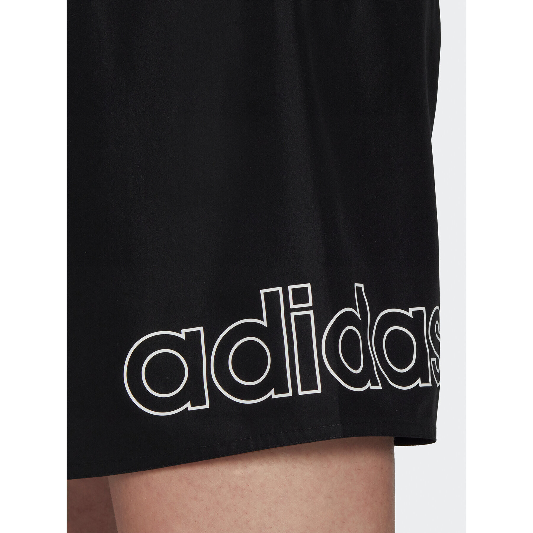 adidas Плувни шорти Logo CLX Short Length Swim Shorts HT2123 Черен Regular Fit - Pepit.bg