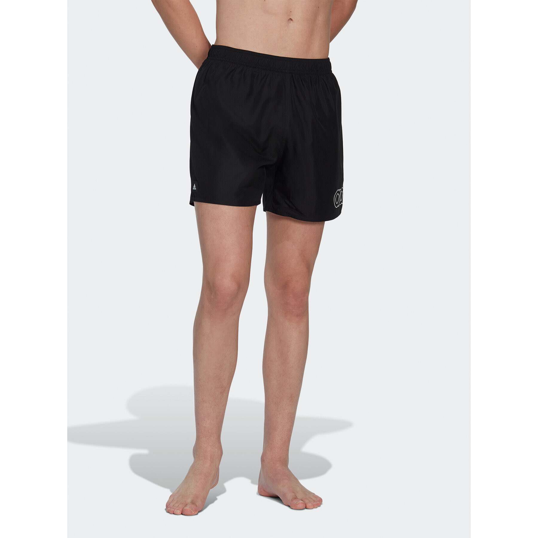 adidas Плувни шорти Logo CLX Short Length Swim Shorts HT2123 Черен Regular Fit - Pepit.bg