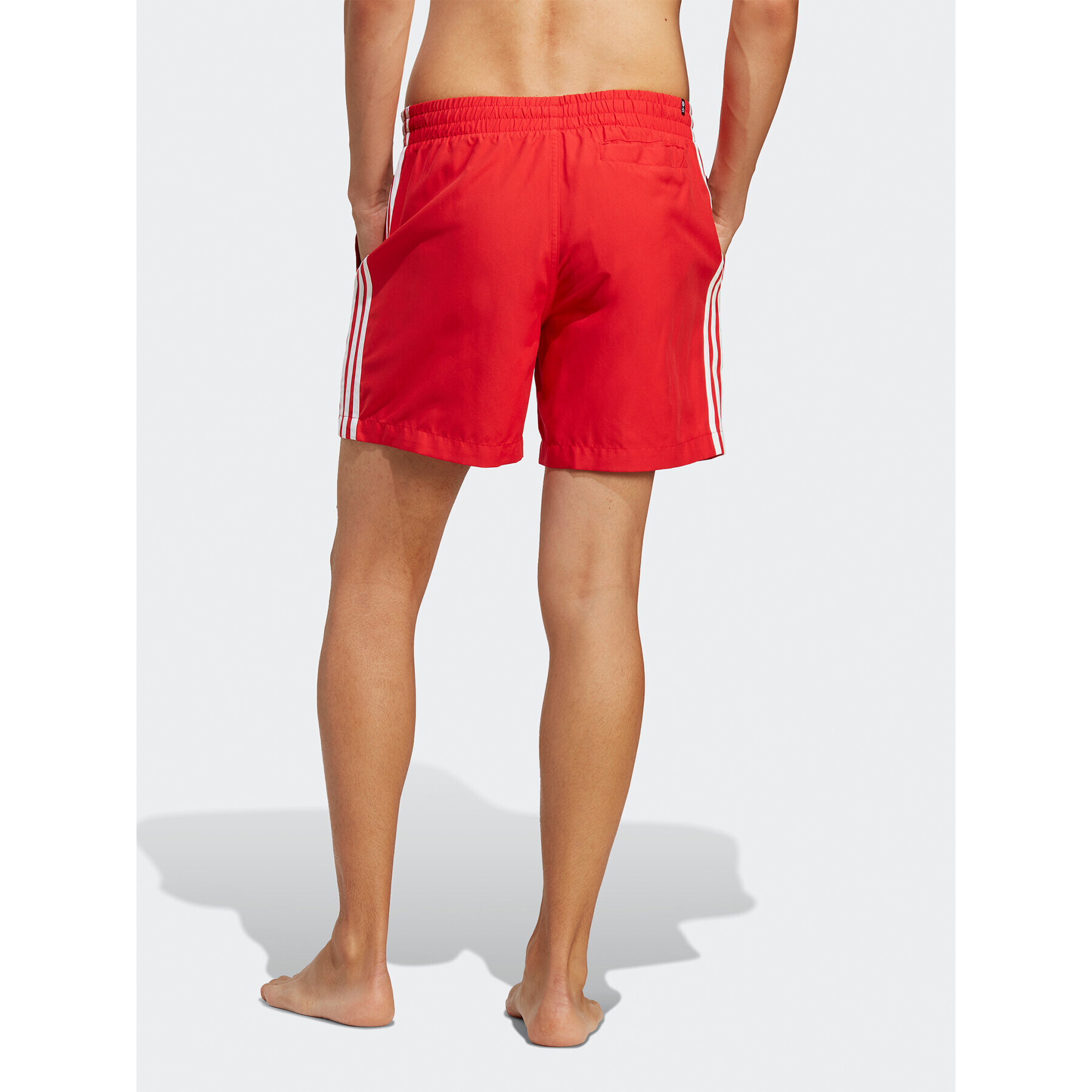 adidas Плувни шорти Originals Adicolor 3-Stripes Swim Shorts H44768 Червен Regular Fit - Pepit.bg