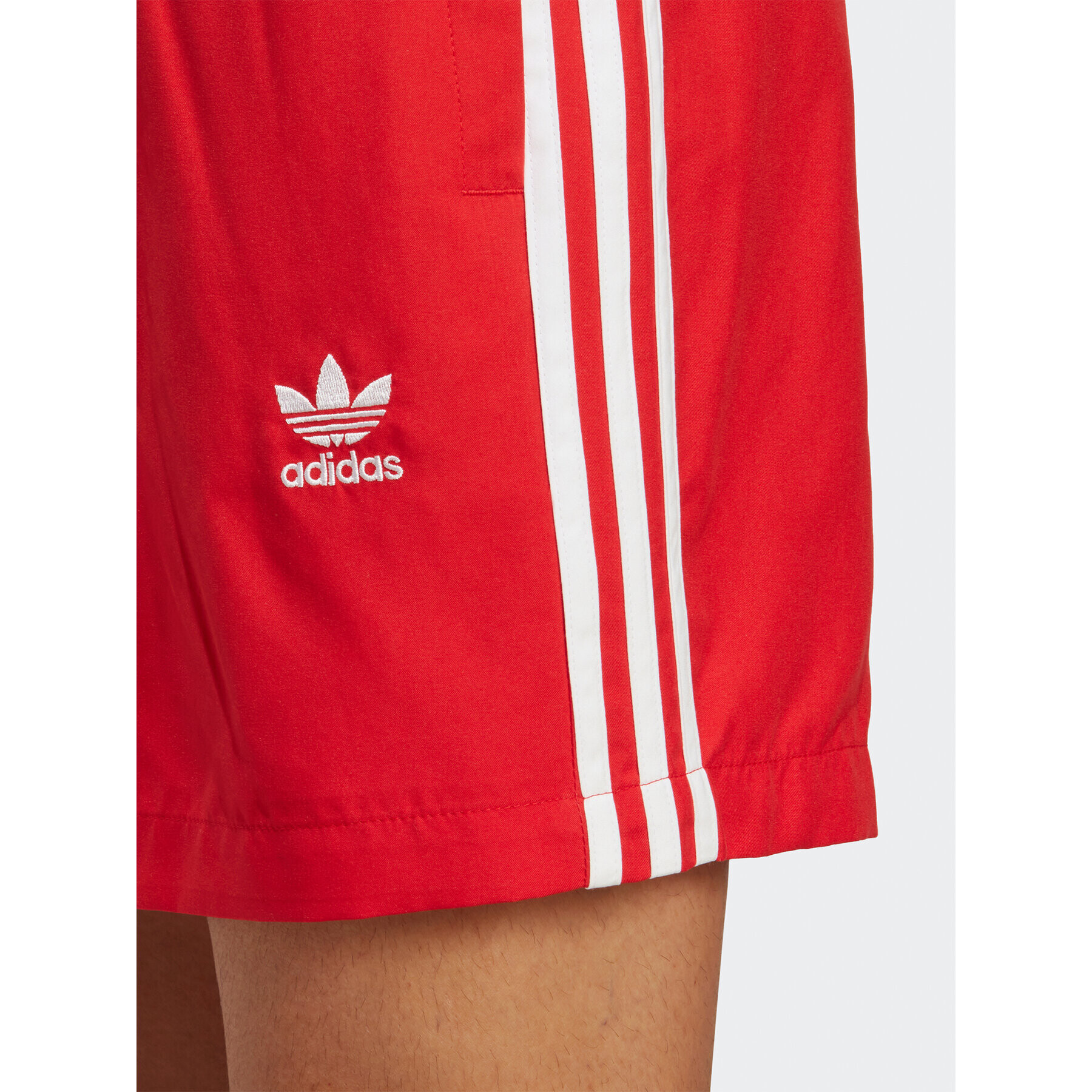 adidas Плувни шорти Originals Adicolor 3-Stripes Swim Shorts H44768 Червен Regular Fit - Pepit.bg