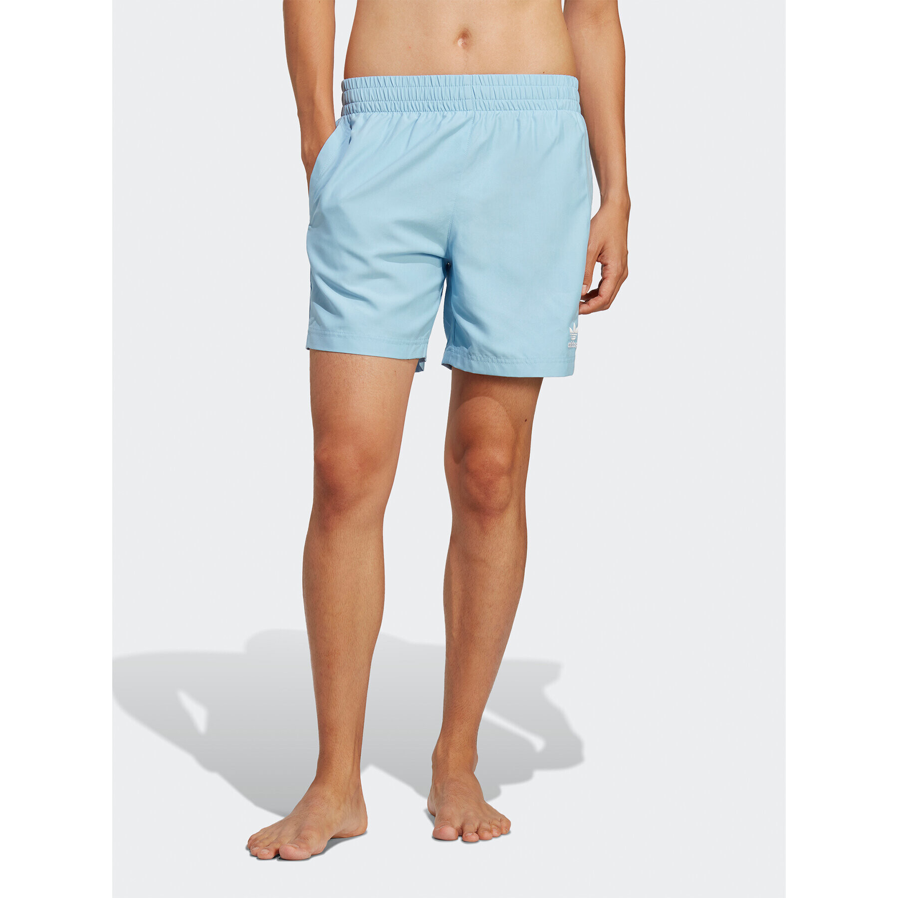 adidas Плувни шорти Originals Essentials Solid Swim Shorts HT4413 Син Regular Fit - Pepit.bg