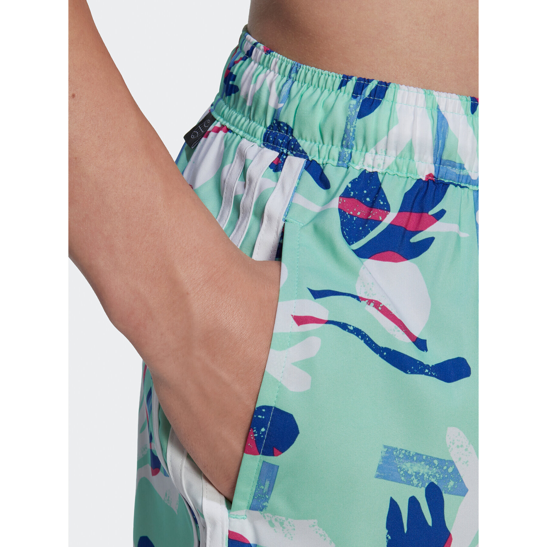 adidas Плувни шорти Seasonal Floral CLX Very Short Length Swim Shorts HT2120 Зелен Regular Fit - Pepit.bg